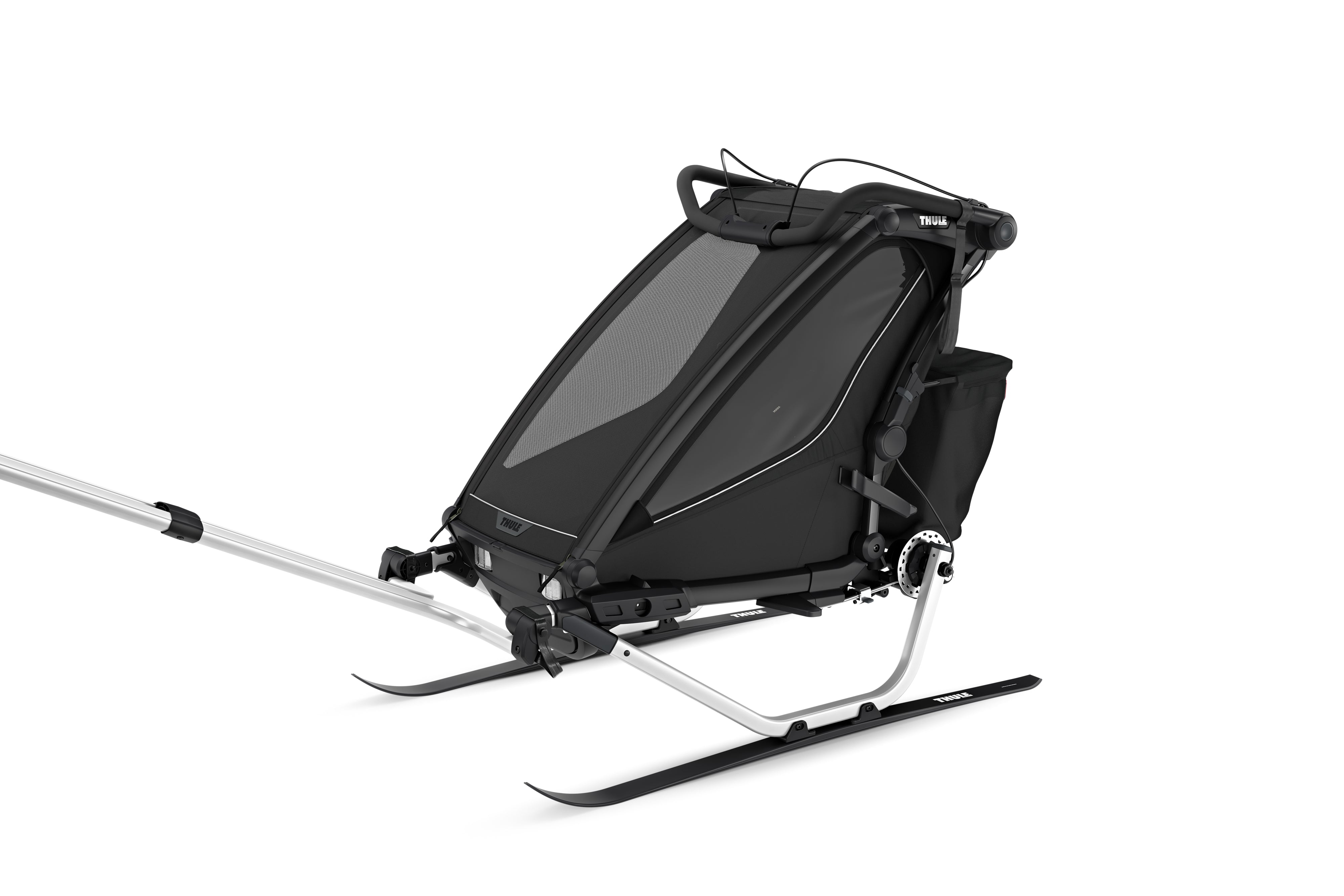 Thule Chariot Sport 2 Przyczepka rowerowa pojedyncza 4w1 Black