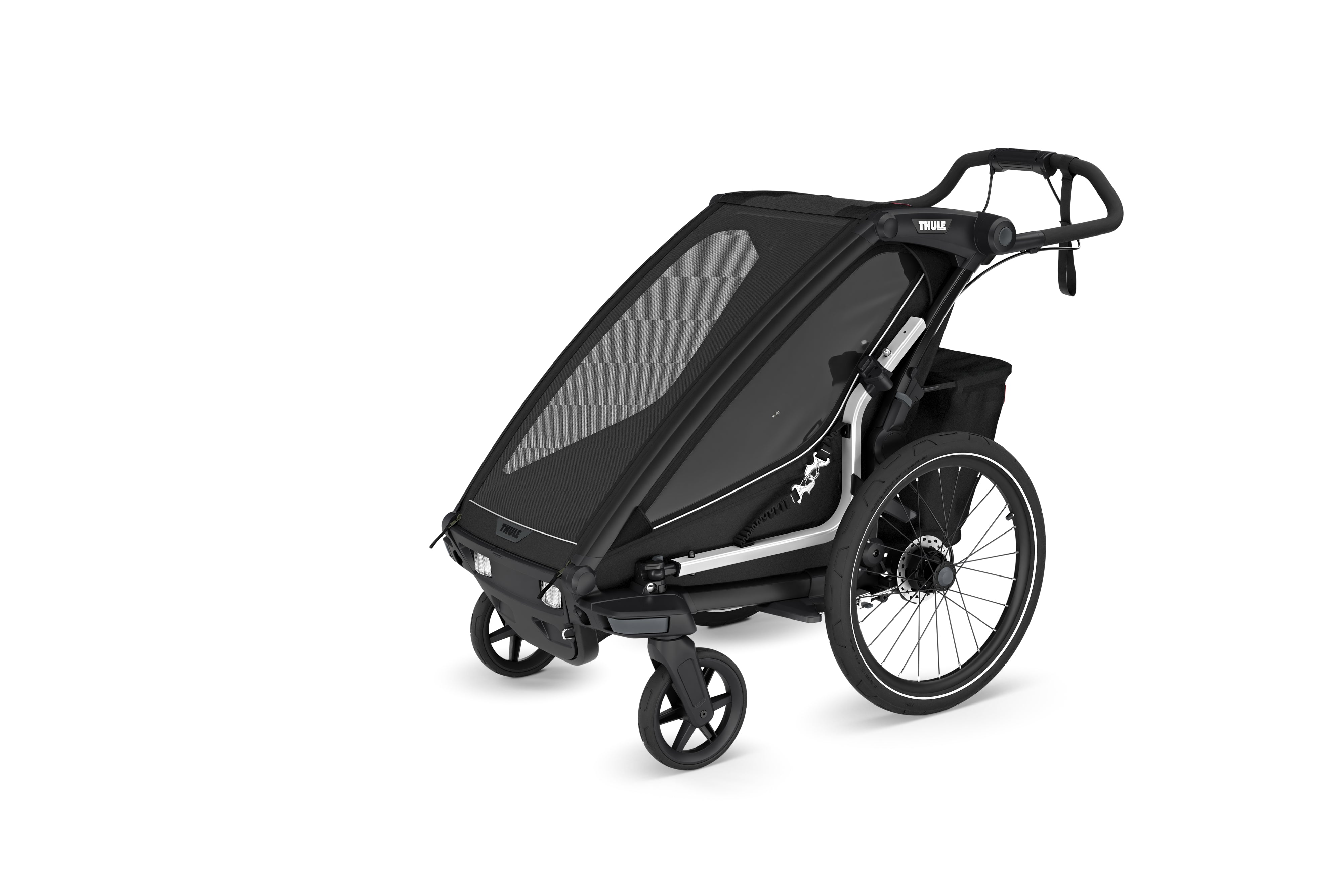 Thule Chariot Sport 2 Przyczepka rowerowa pojedyncza 4w1 Black