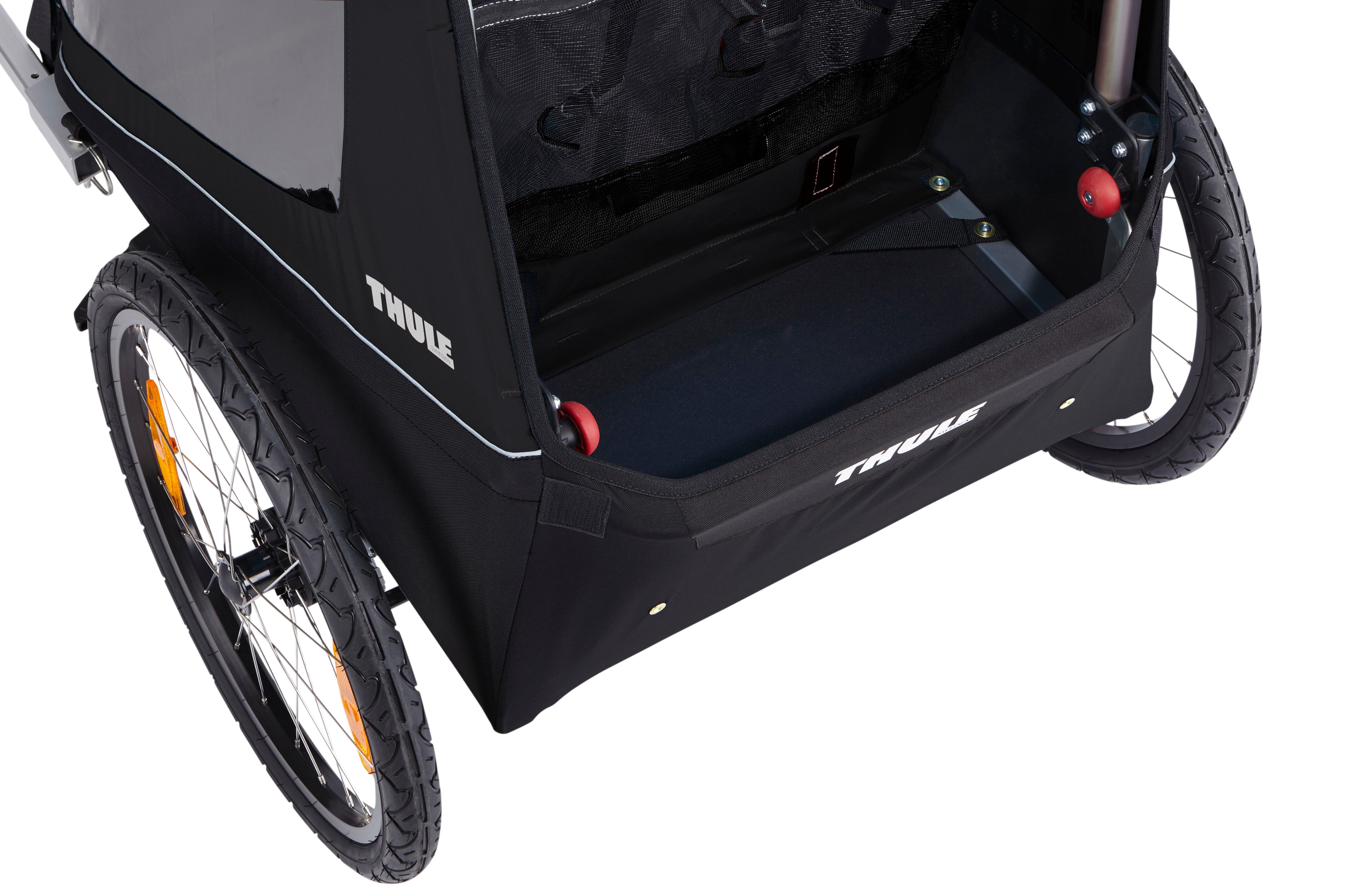 Thule Coaster XT Przyczepka Rowerowa podwójna 2w1 Black