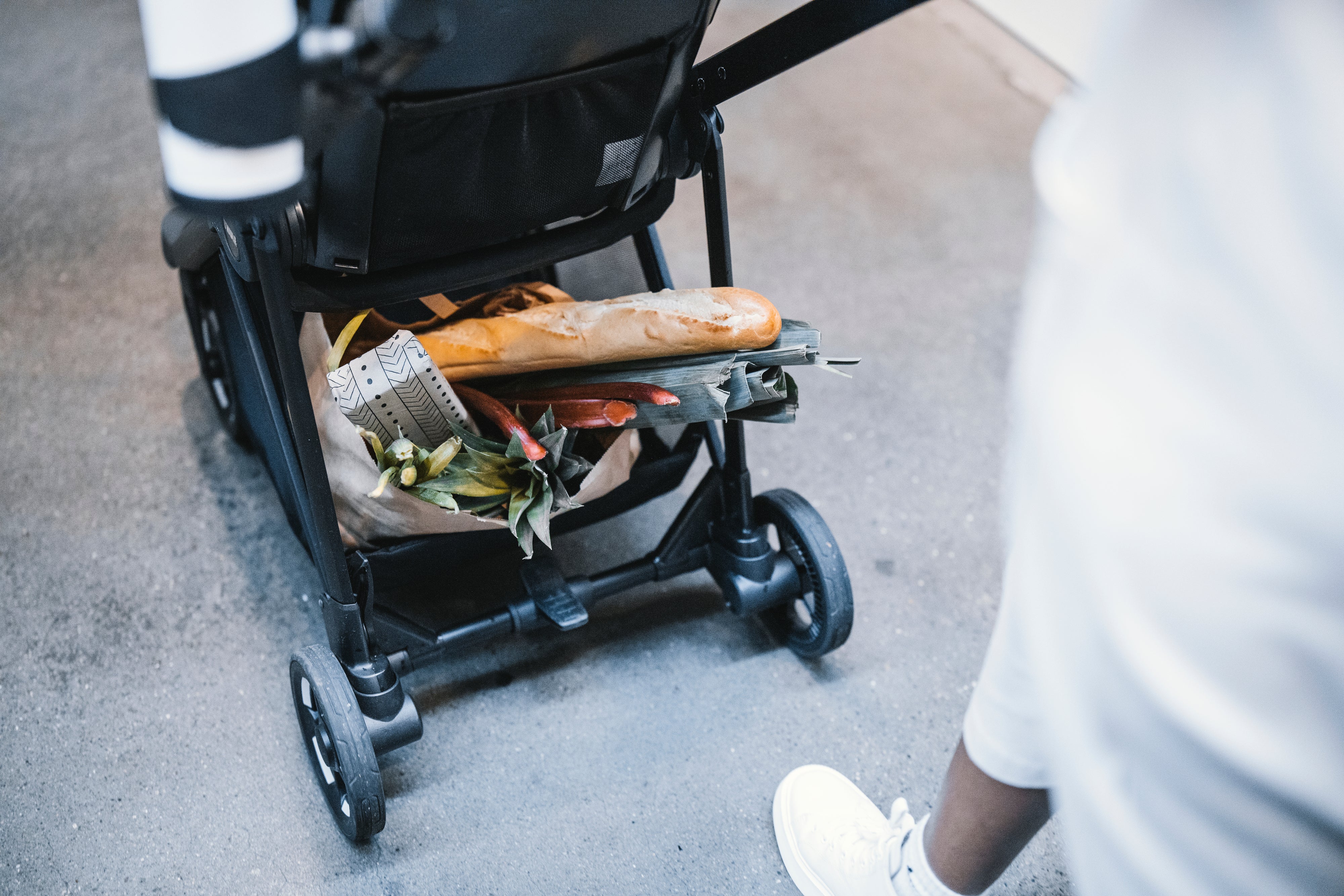 Thule Shine Wózek miejski 3w1 Grey Melange on Aluminum