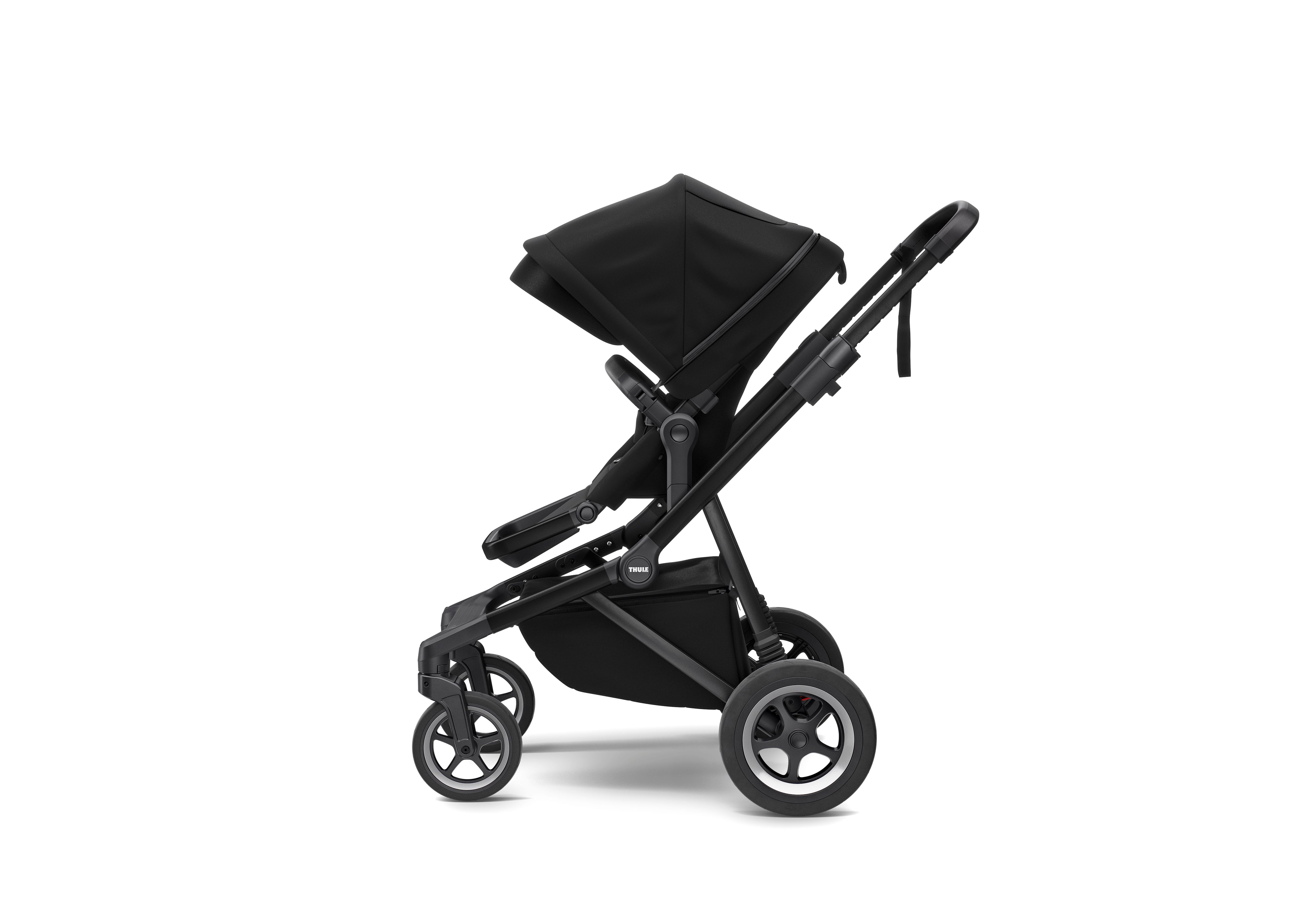 Thule Sleek Grey Wózek spacerowy 3w1 Midnight Black on Aluminum