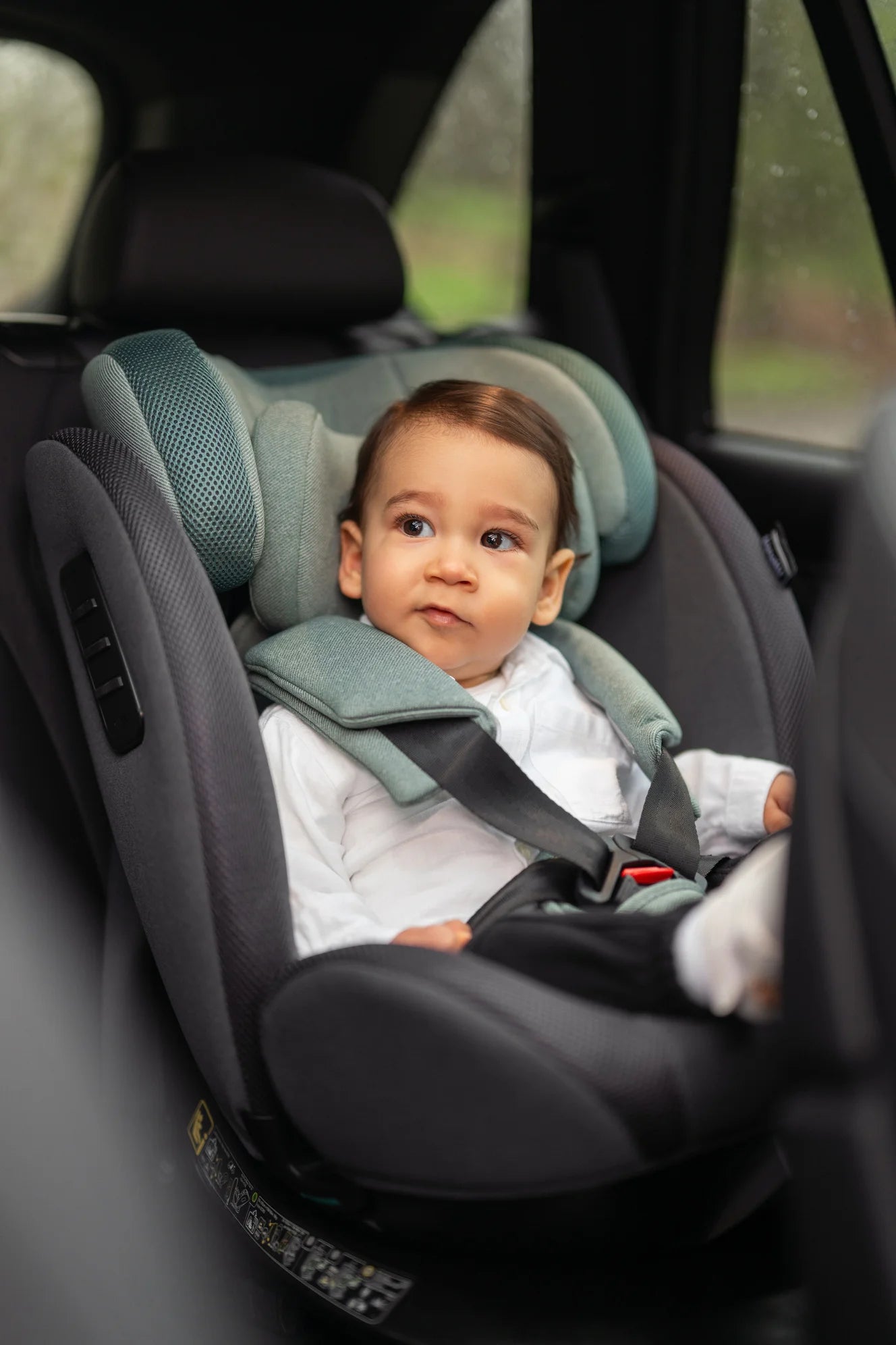 Lorelli Monza - fotelik samochodowy I-Size 40-150cm ISOFIX 360 | Green