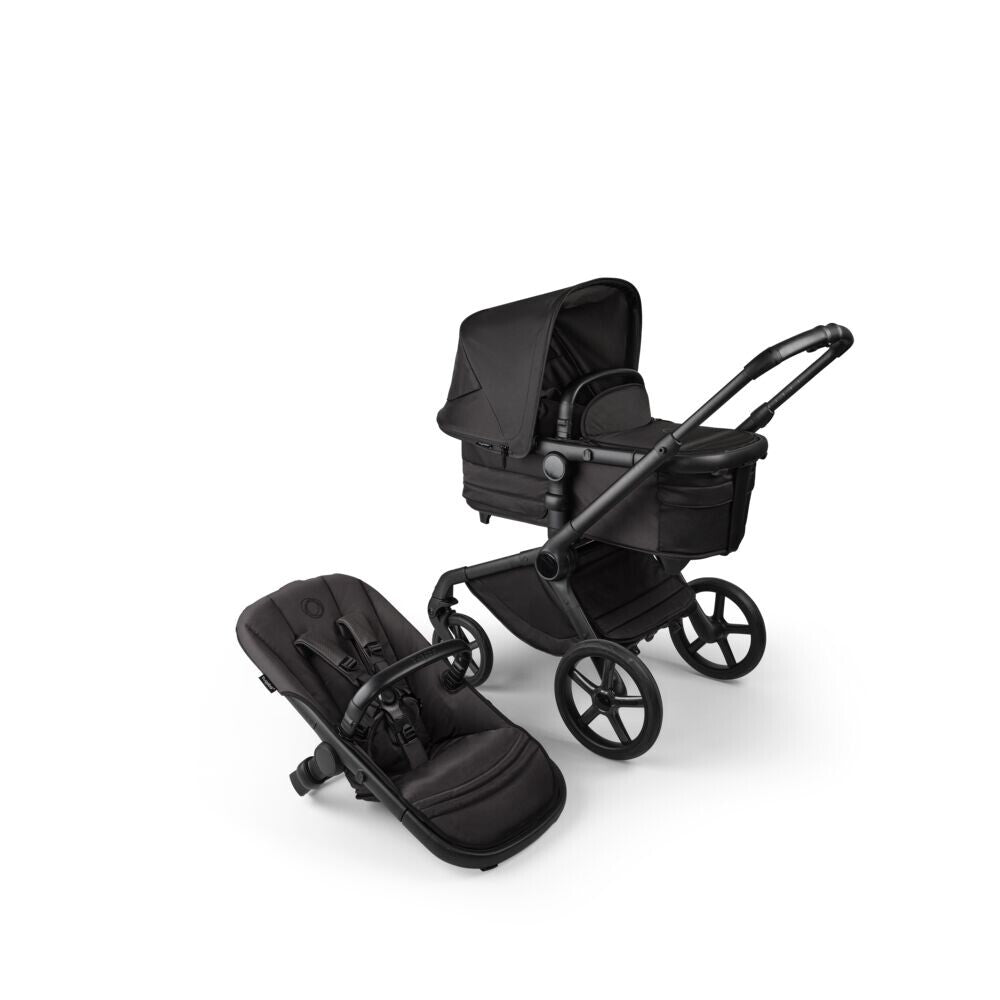 Bugaboo Fox5 Wózek 2w1 Komplet Noir Limited Edition BLACK MOONLIGHT