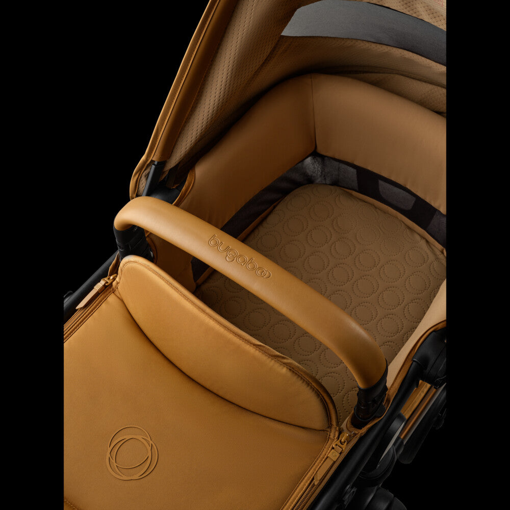 Bugaboo Fox5 Wózek 2w1 Komplet Noir Limited Edition AMBER GLOW