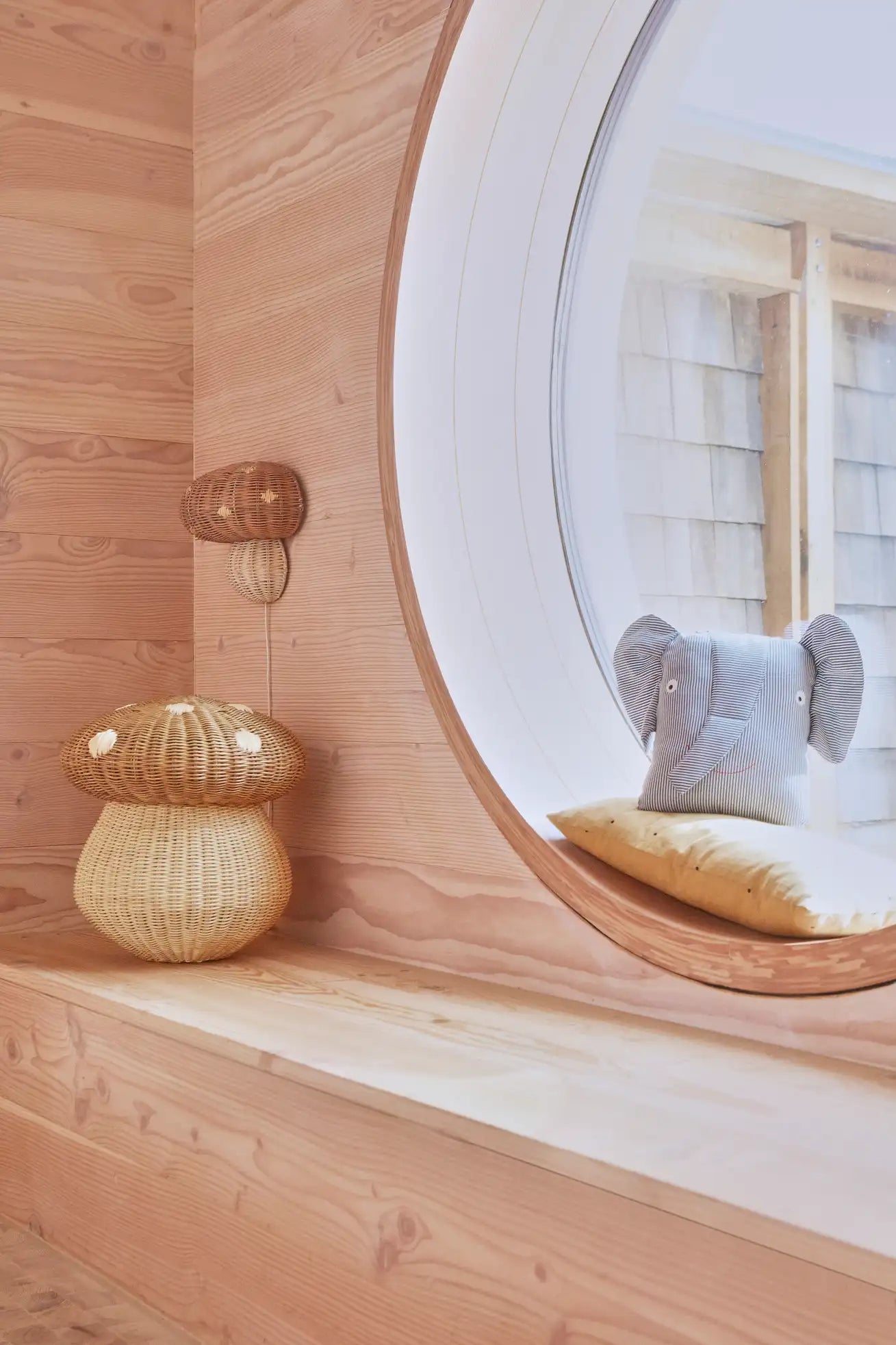 Kosz na zabawki z przykrywką Grzyb OYOY MINI