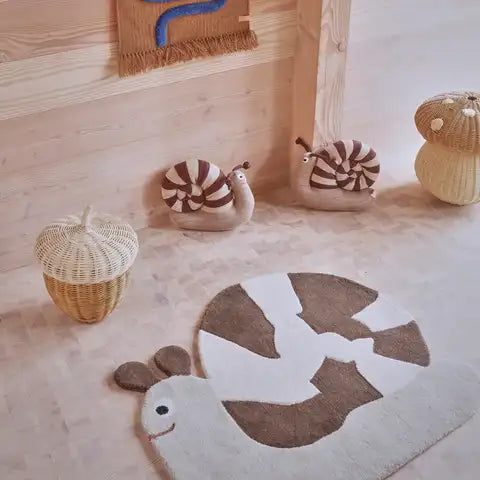 Kosz na zabawki z przykrywką Grzyb OYOY MINI