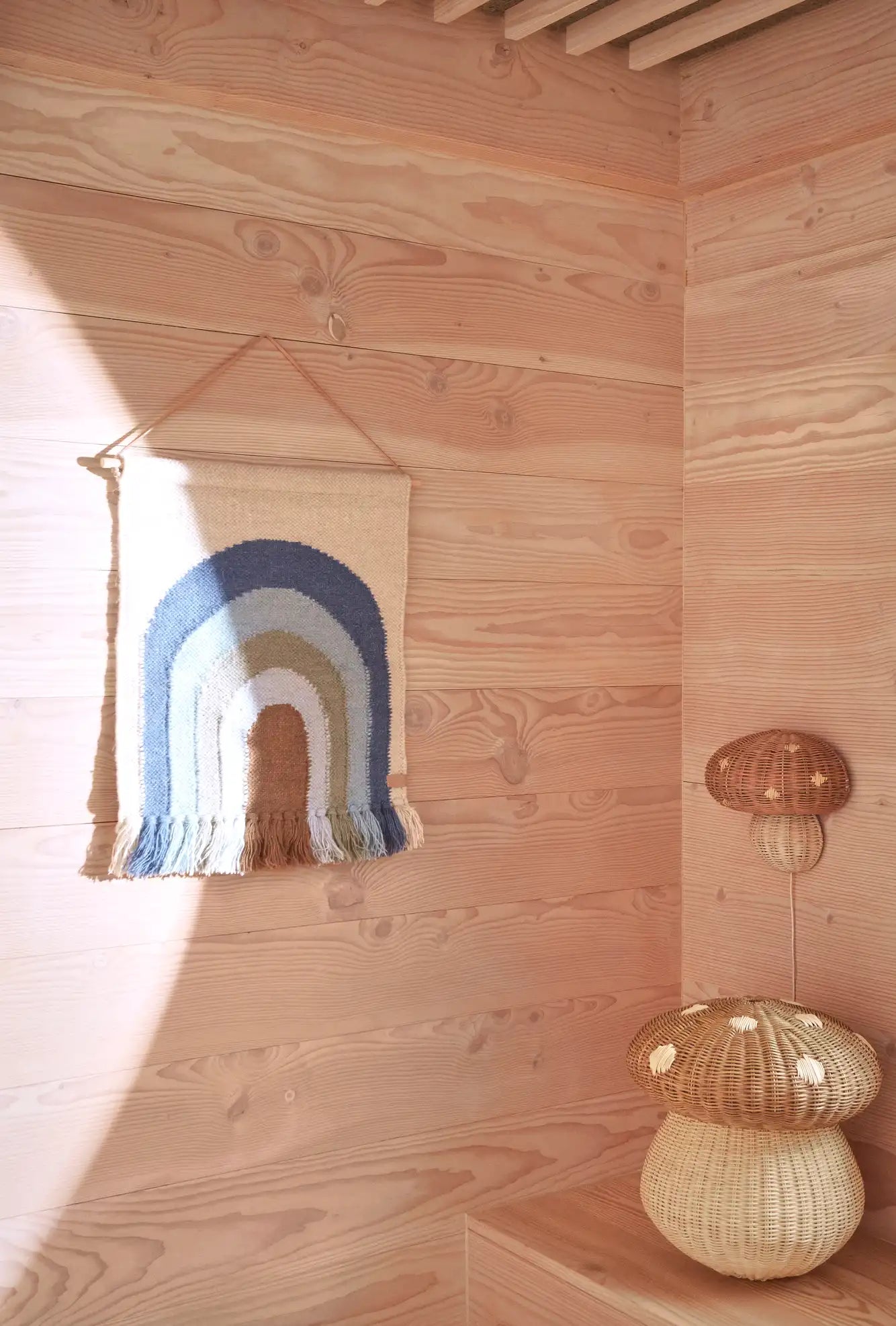 Kosz na zabawki z przykrywką Grzyb OYOY MINI