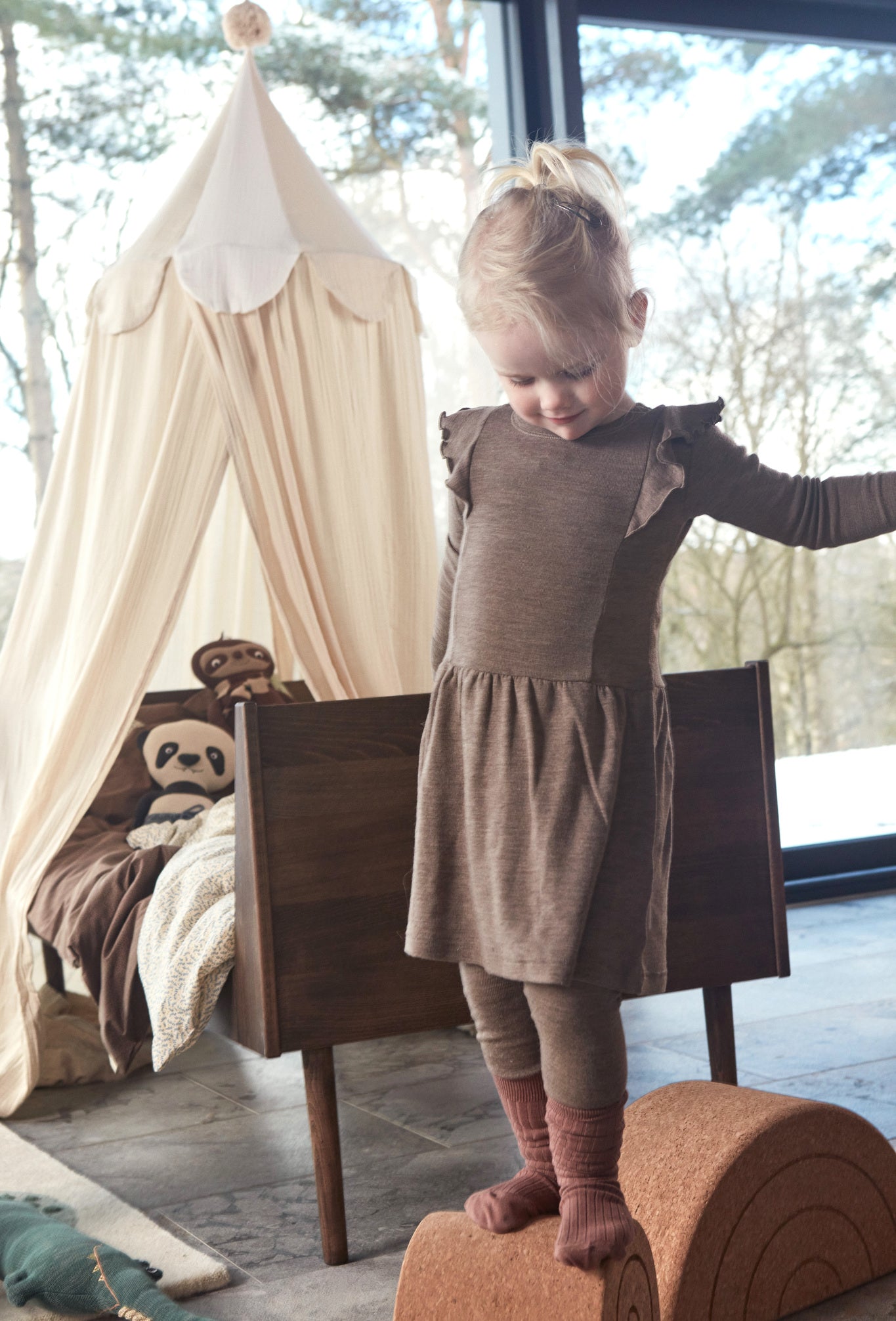 Korkowy Stołek Tęcza OYOY