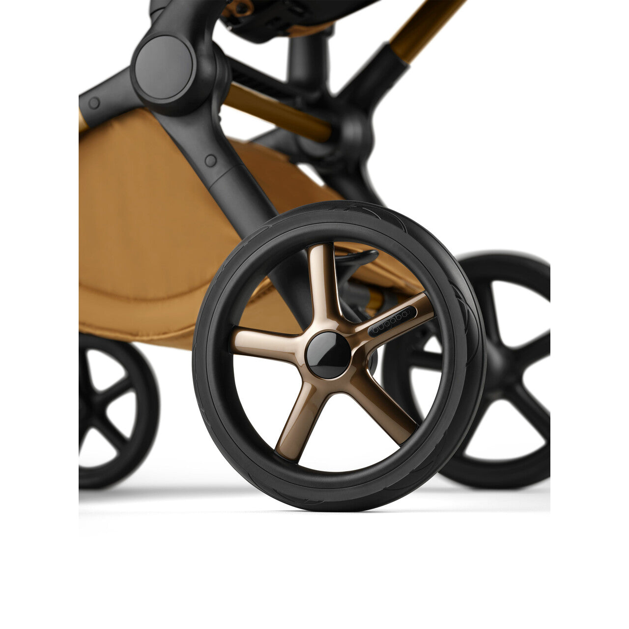 Bugaboo Fox5 Wózek 2w1 Komplet Noir Limited Edition AMBER GLOW