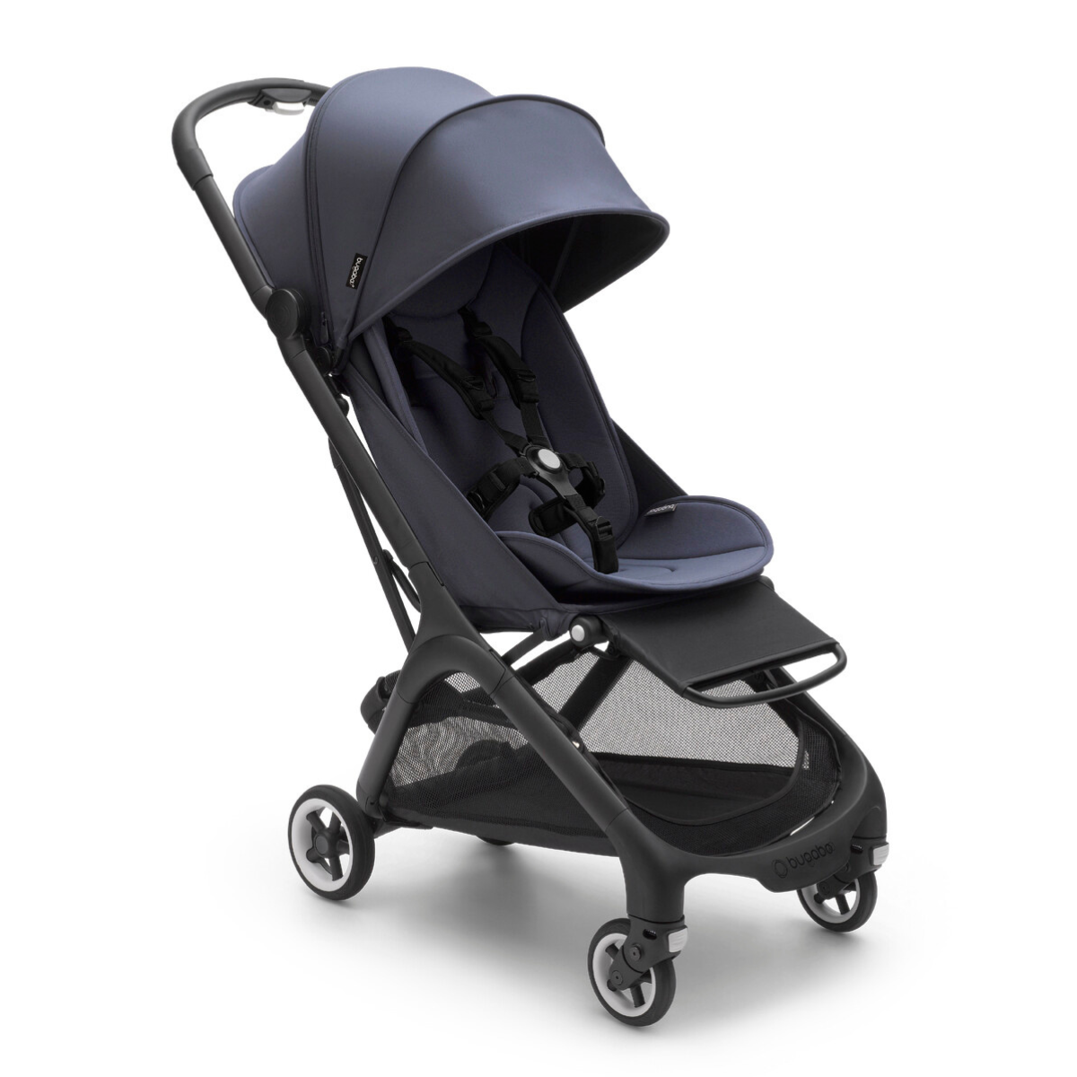 Bugaboo Butterfly Wózek spacerowy ultralekki | Black /Stormy-Stormy Blue