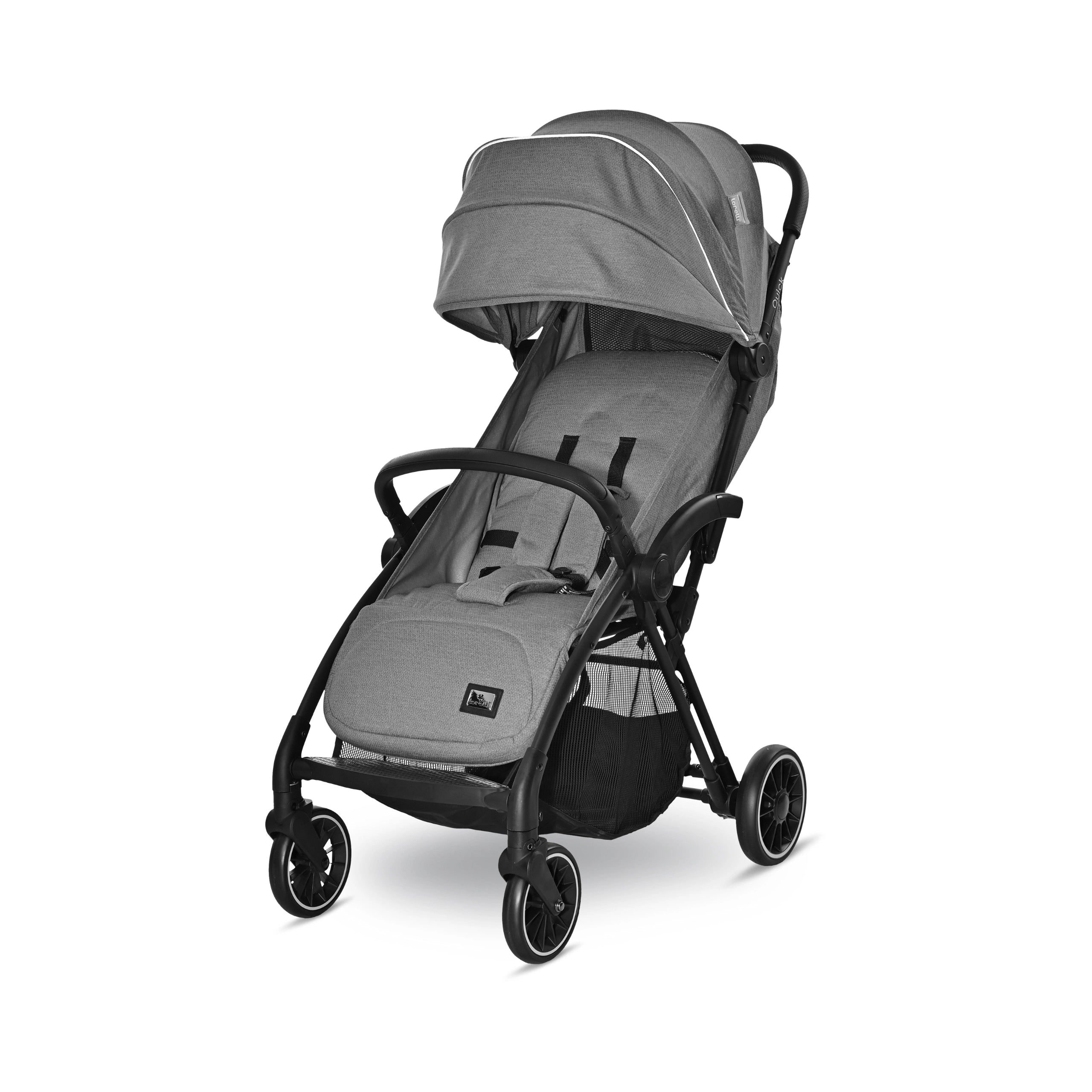 Lorelli Quick - wózek spacerowy autofold do 22kg | Grey