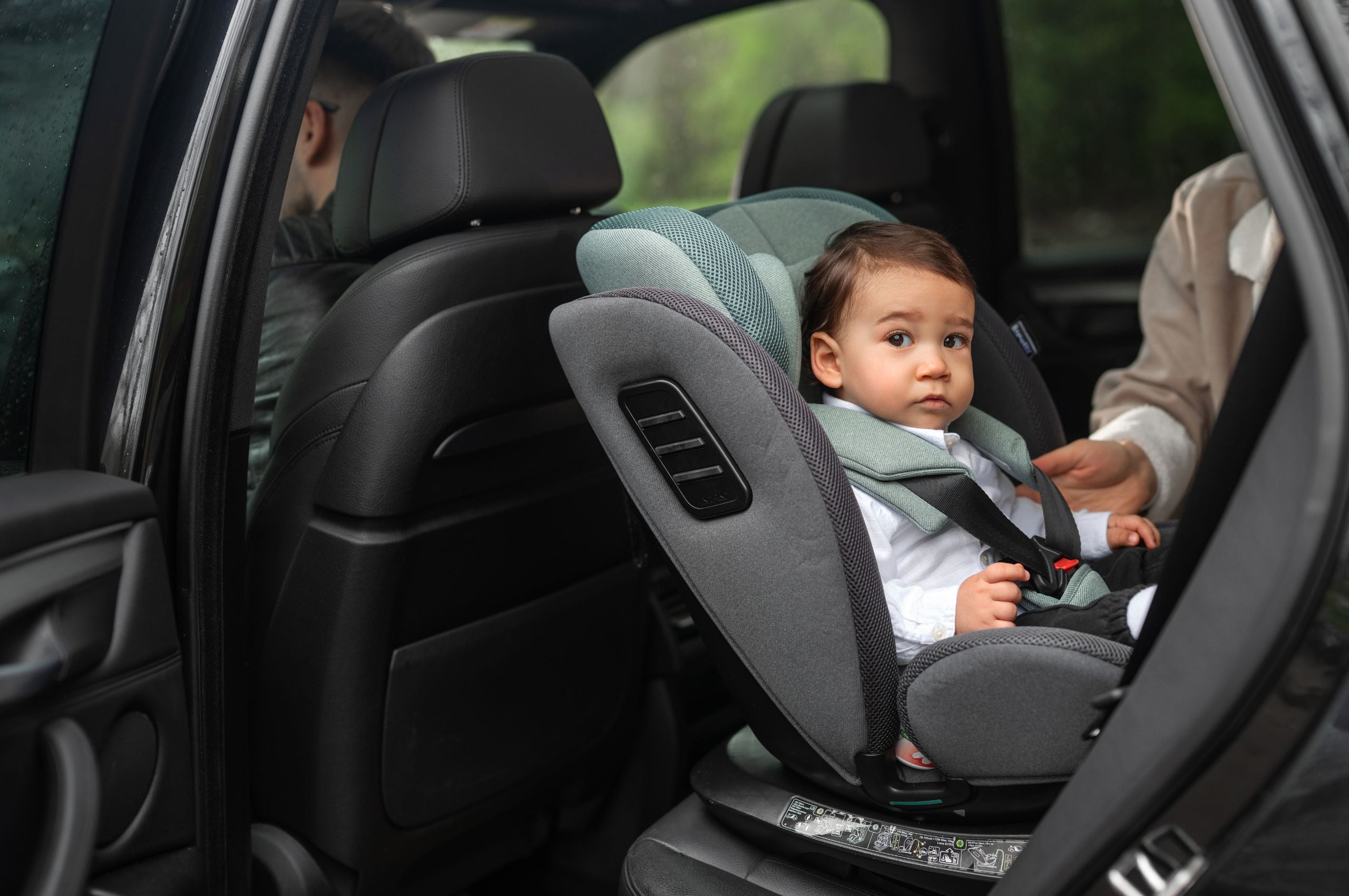 Lorelli Monza - fotelik samochodowy I-Size 40-150cm ISOFIX 360 | Grey