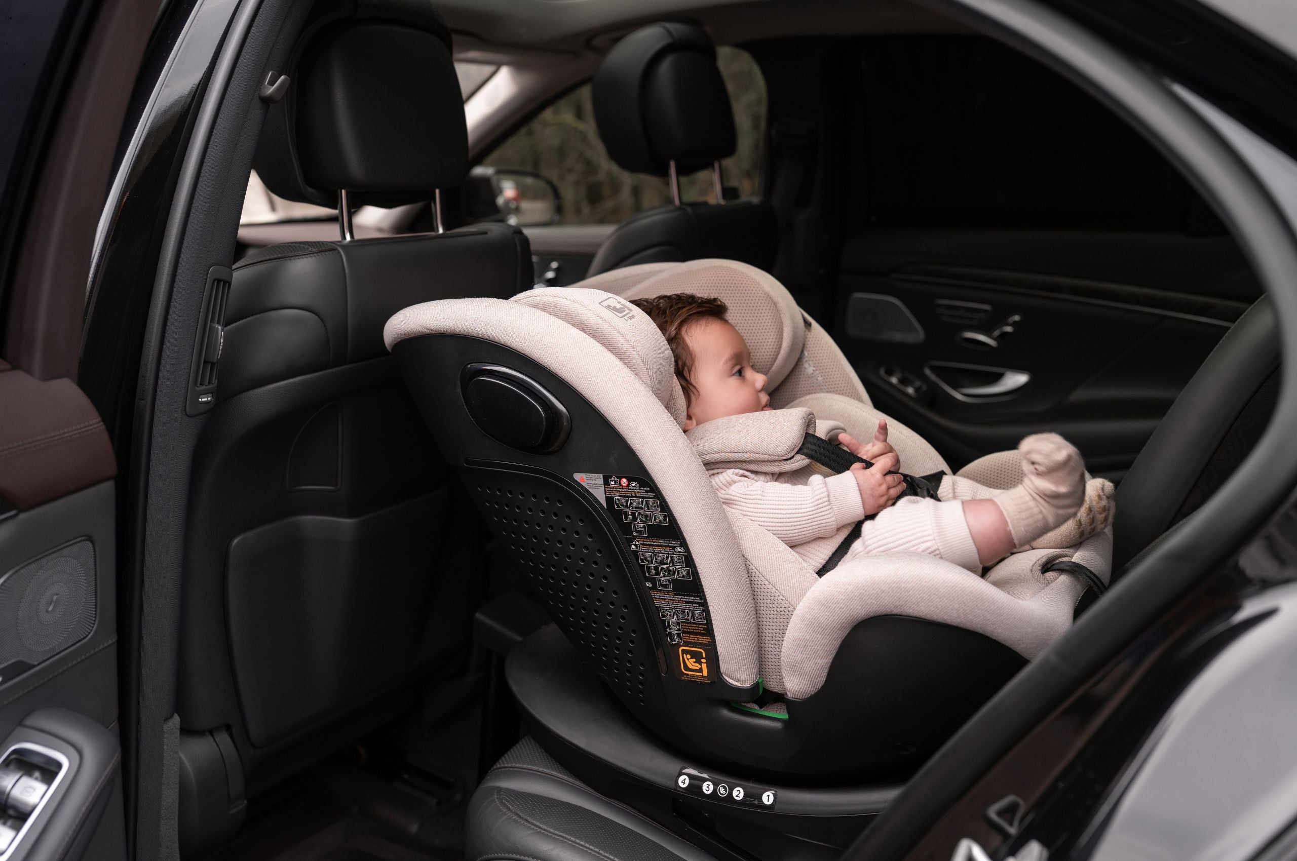 Lorelli Perseus - fotelik samochodowy 360 obrotowy Isofix 40-150cm I-Size |Grey