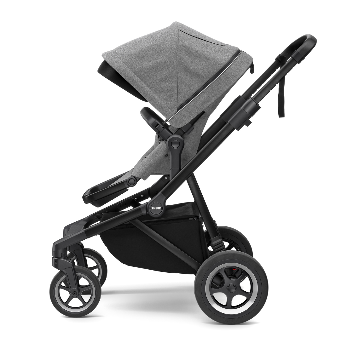 Thule Sleek Wózek spacerowy 3w1 Grey Melange on Black