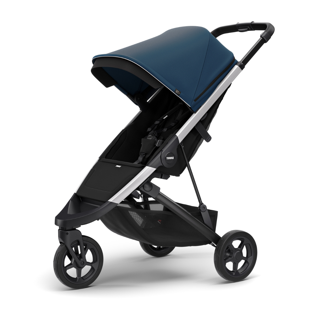 Thule Spring Wózek Spacerowy Majolica Blue on Aluminum