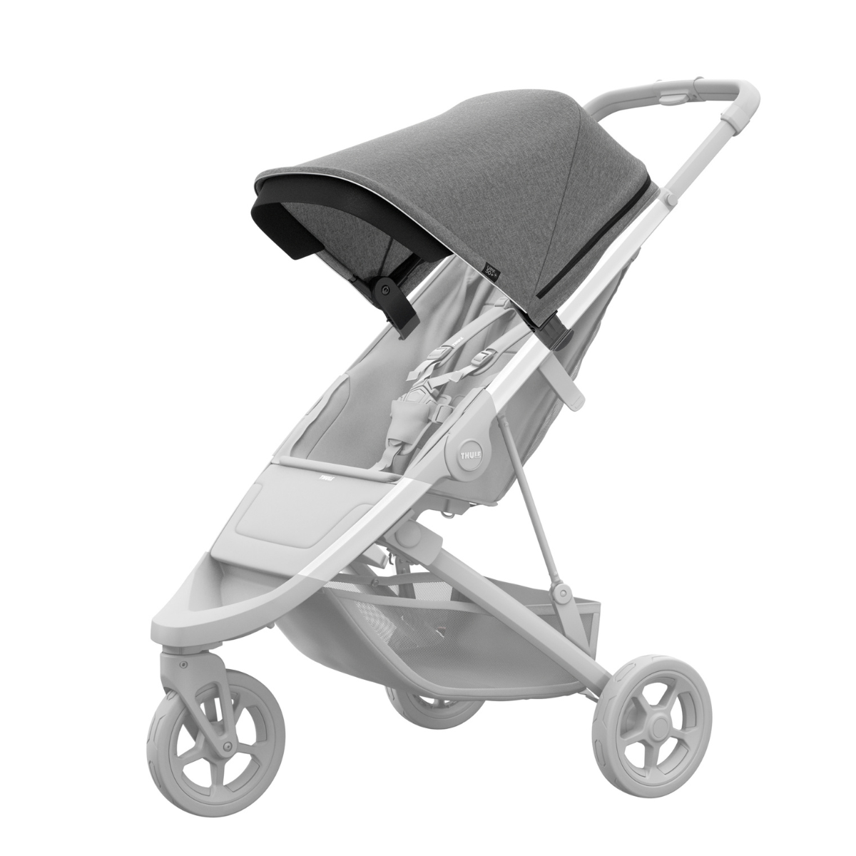 Thule Spring Canopy Daszek do wózka Grey Melange