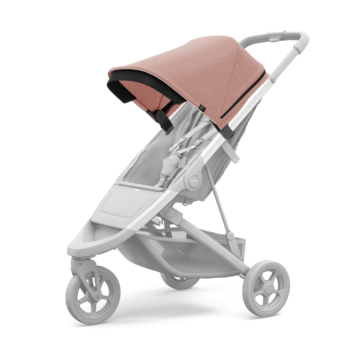 Thule Spring Canopy Daszek do wózka Misty Rose Melange