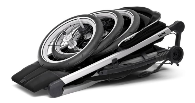 Thule Glide 2 Wózek do biegania Jet Black