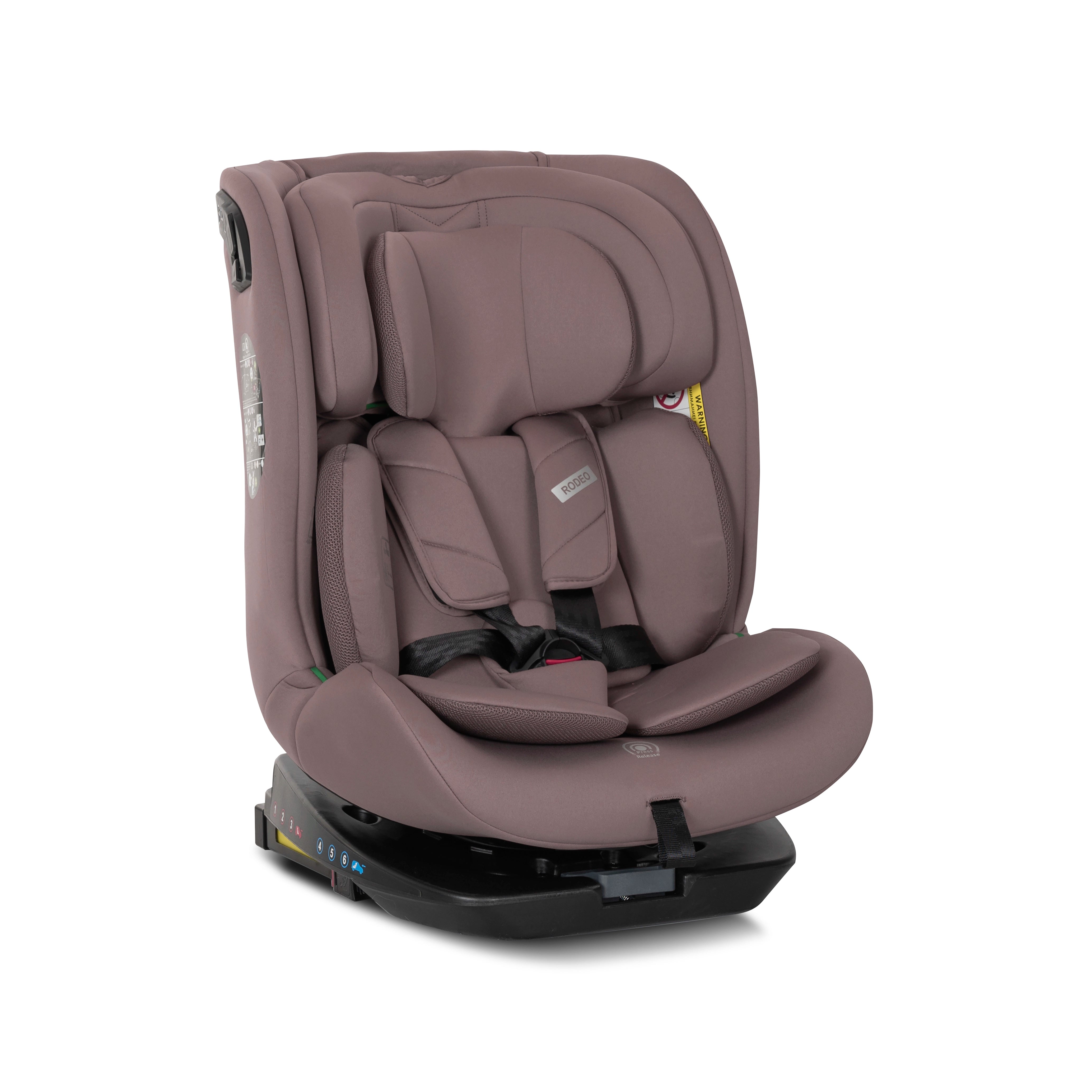 Lorelli Rodeo - fotelik 40-150 cm ISOFIX 360 | Pink