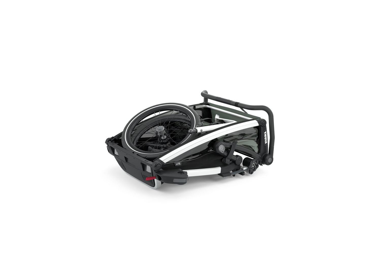 Thule Chariot Lite2 Przyczepka rowerowa podwójna 4w1 Agave