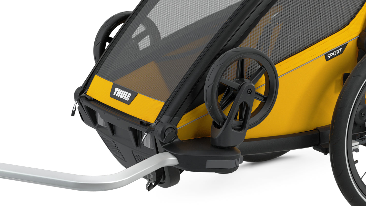 Thule Chariot Sport1 Przyczepka rowerowa pojedyncza 4w1 Yellow