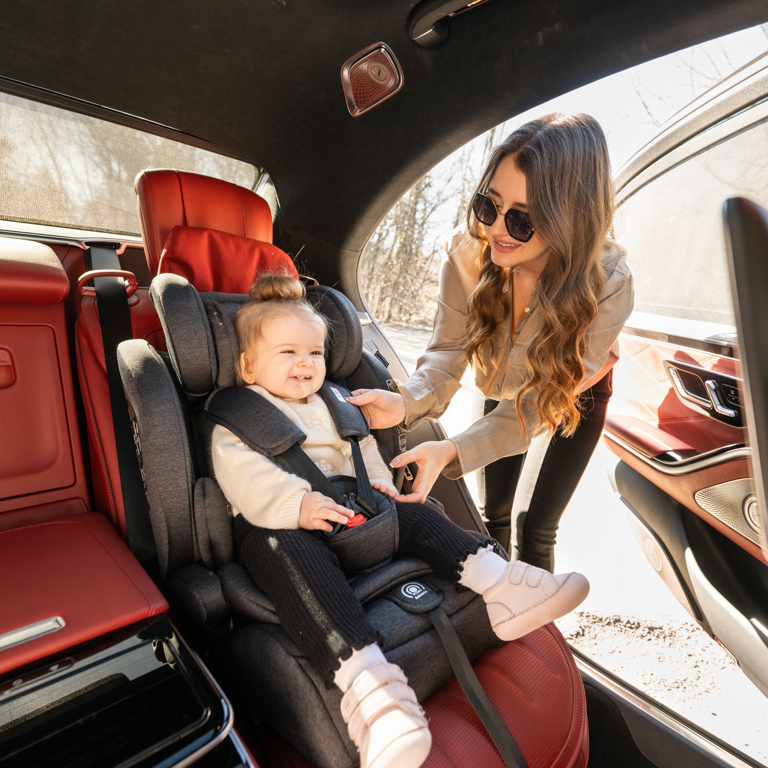 Lorelli Rio - fotelik i-Size 76-150 cm ISOFIX | Grey