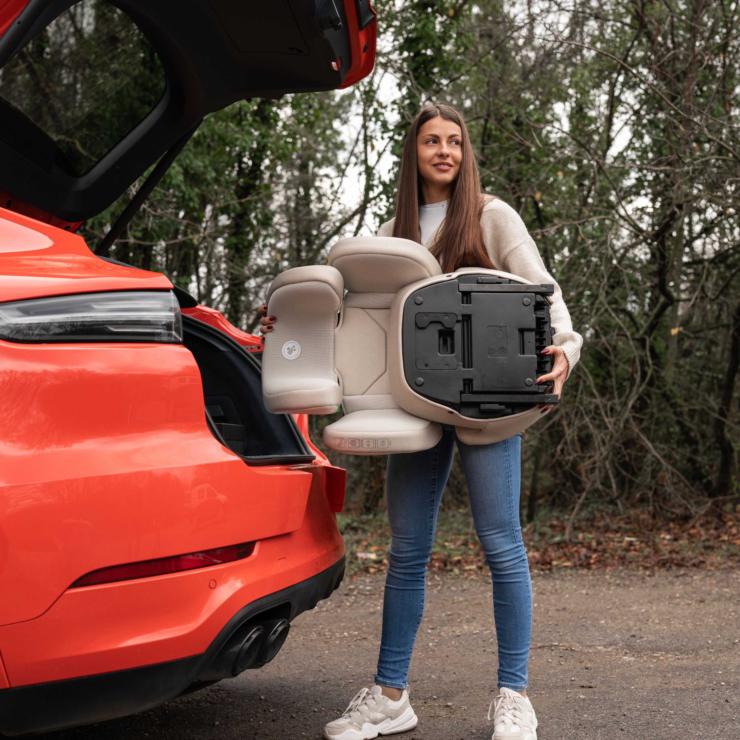 Lorelli Growgo - fotelik składany Isofix 100-150 I-Size | Pink