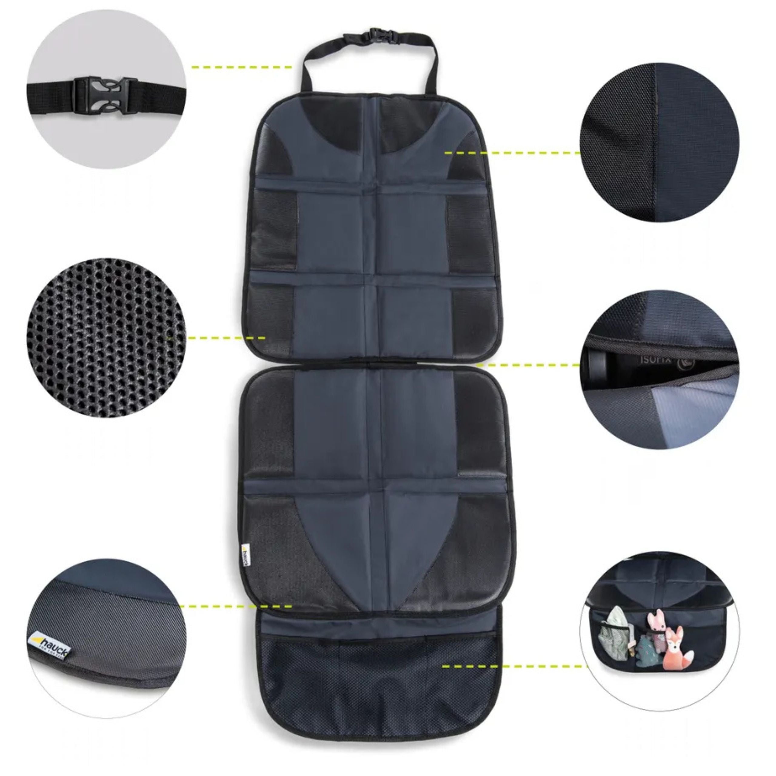 Hauck Sit On Me Deluxe - ochraniacz na fotel | Black