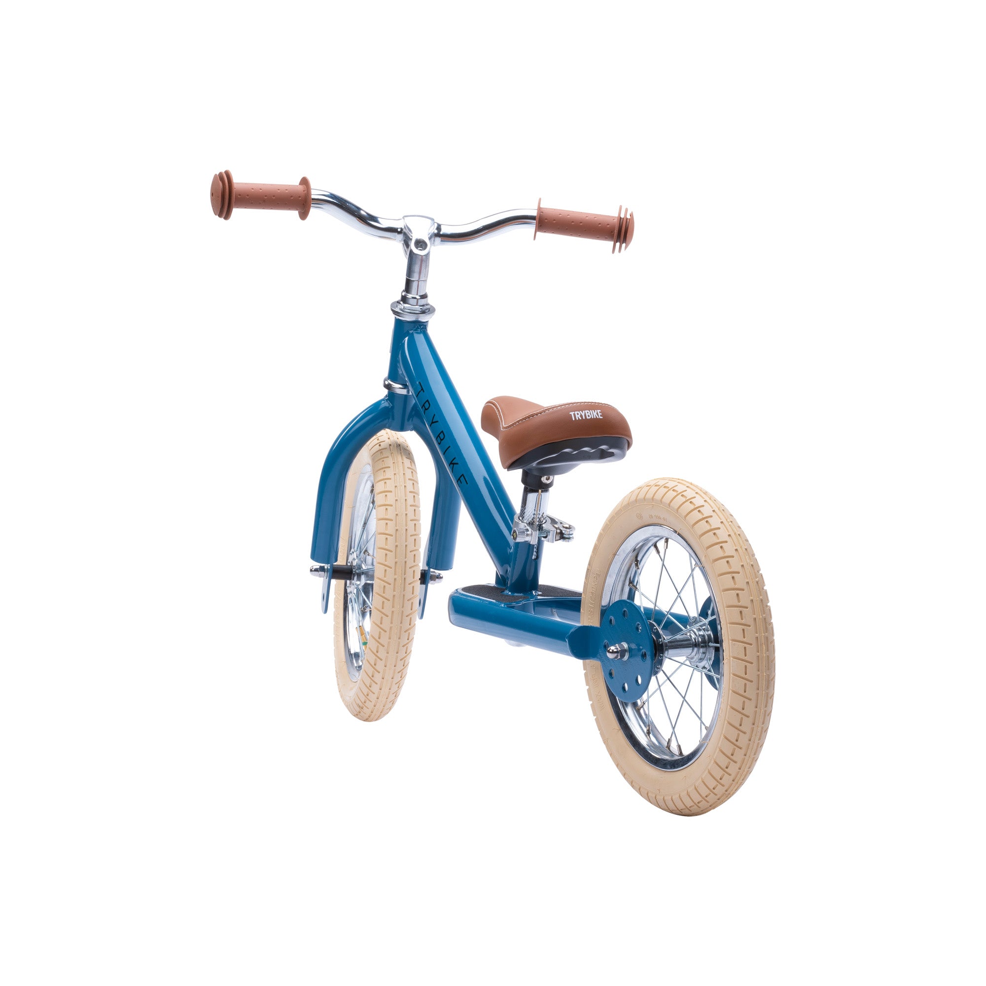 Pierwszy rower biegowy balansujący dziecięcy niebieski dla dzieci Trybike