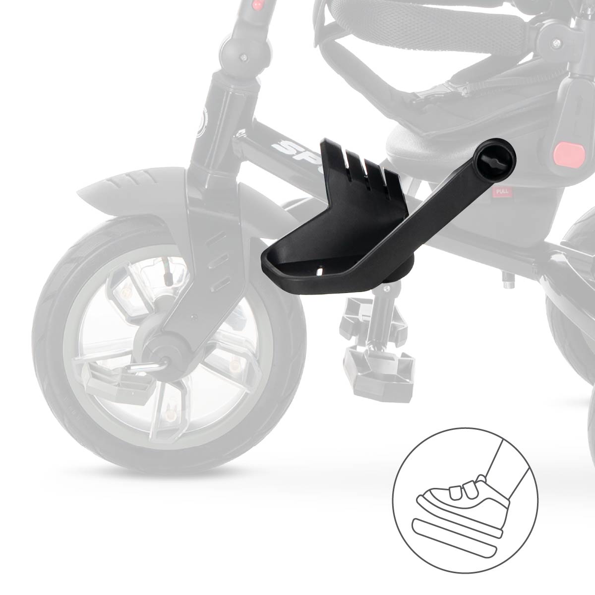 Lorelli Speedy Air - rowerek trójkołowy | Green