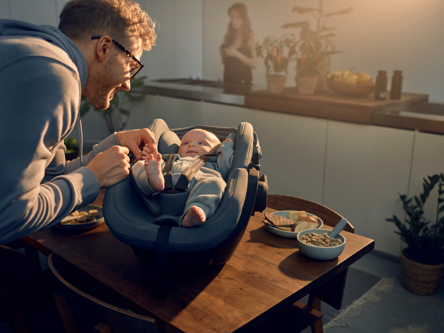 Thule Maple fotelik dla niemowlaka 0-13 Mid Blue