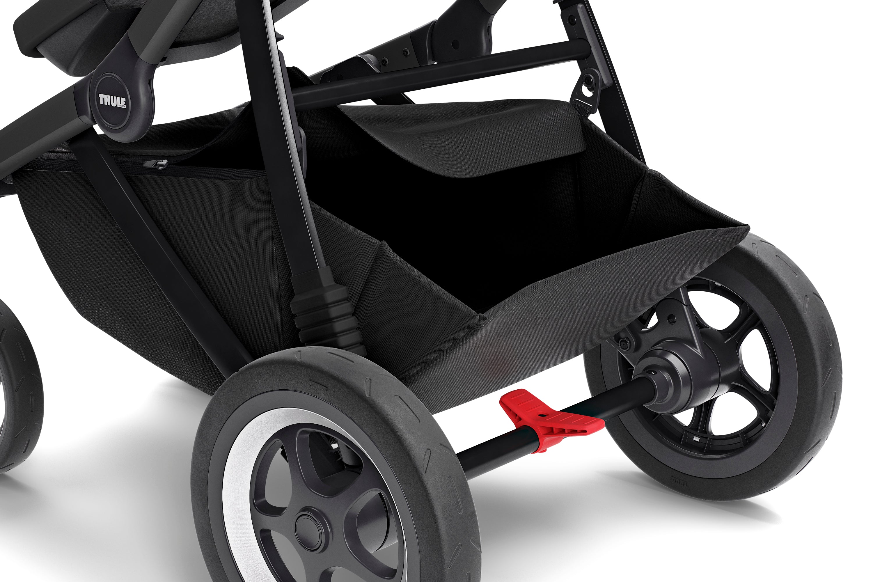 Thule Sleek Grey Wózek spacerowy 3w1 Midnight Black on Aluminum