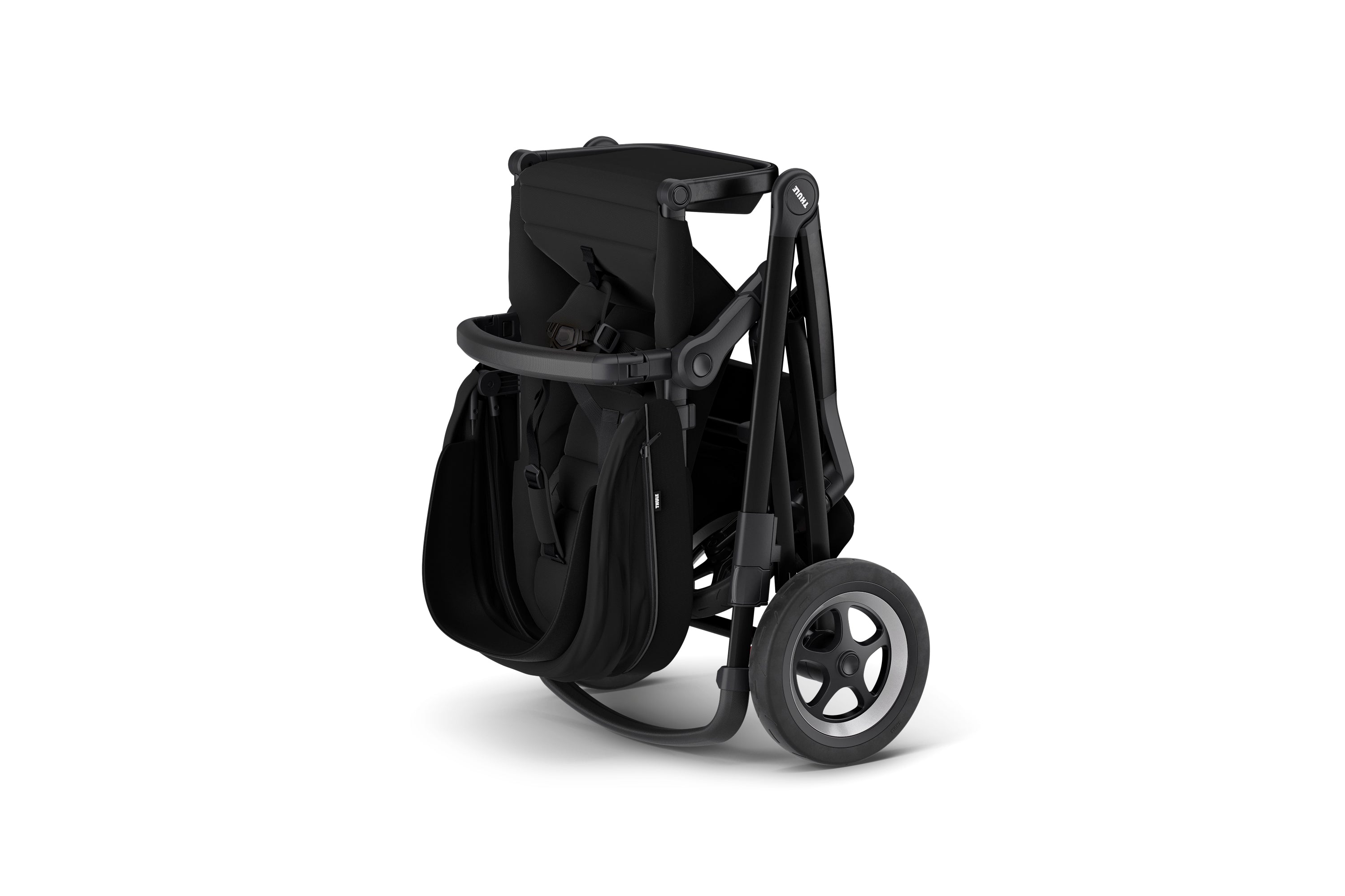 Thule Sleek Wózek spacerowy 3w1 zestaw z gondolą Mallard Green on Black