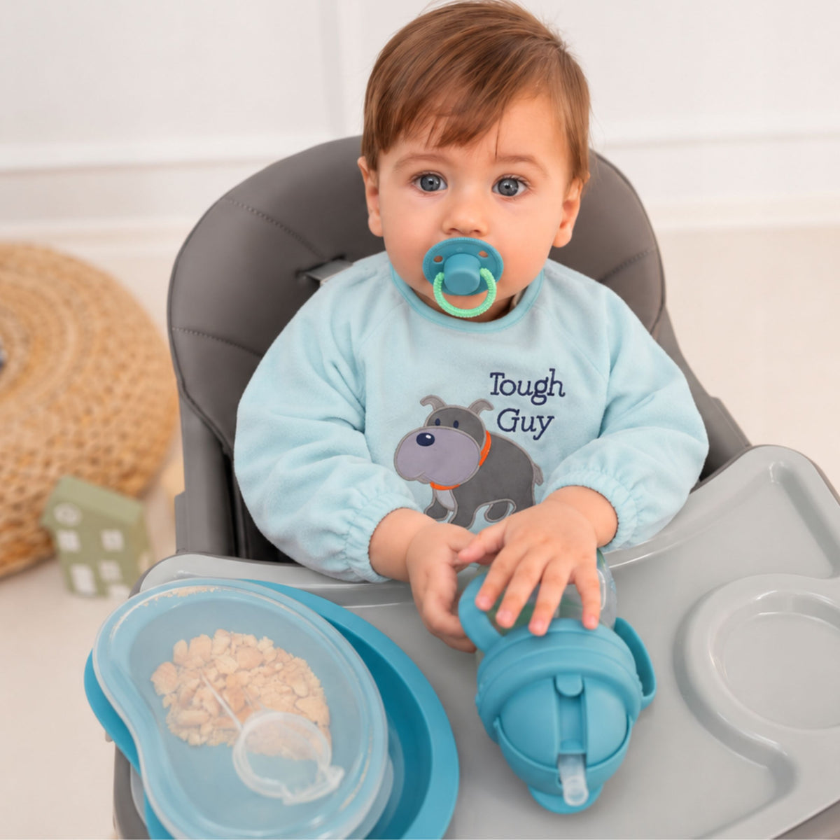 Lorelli Bib with Sleeves - fartuszek z rękawami | Boy
