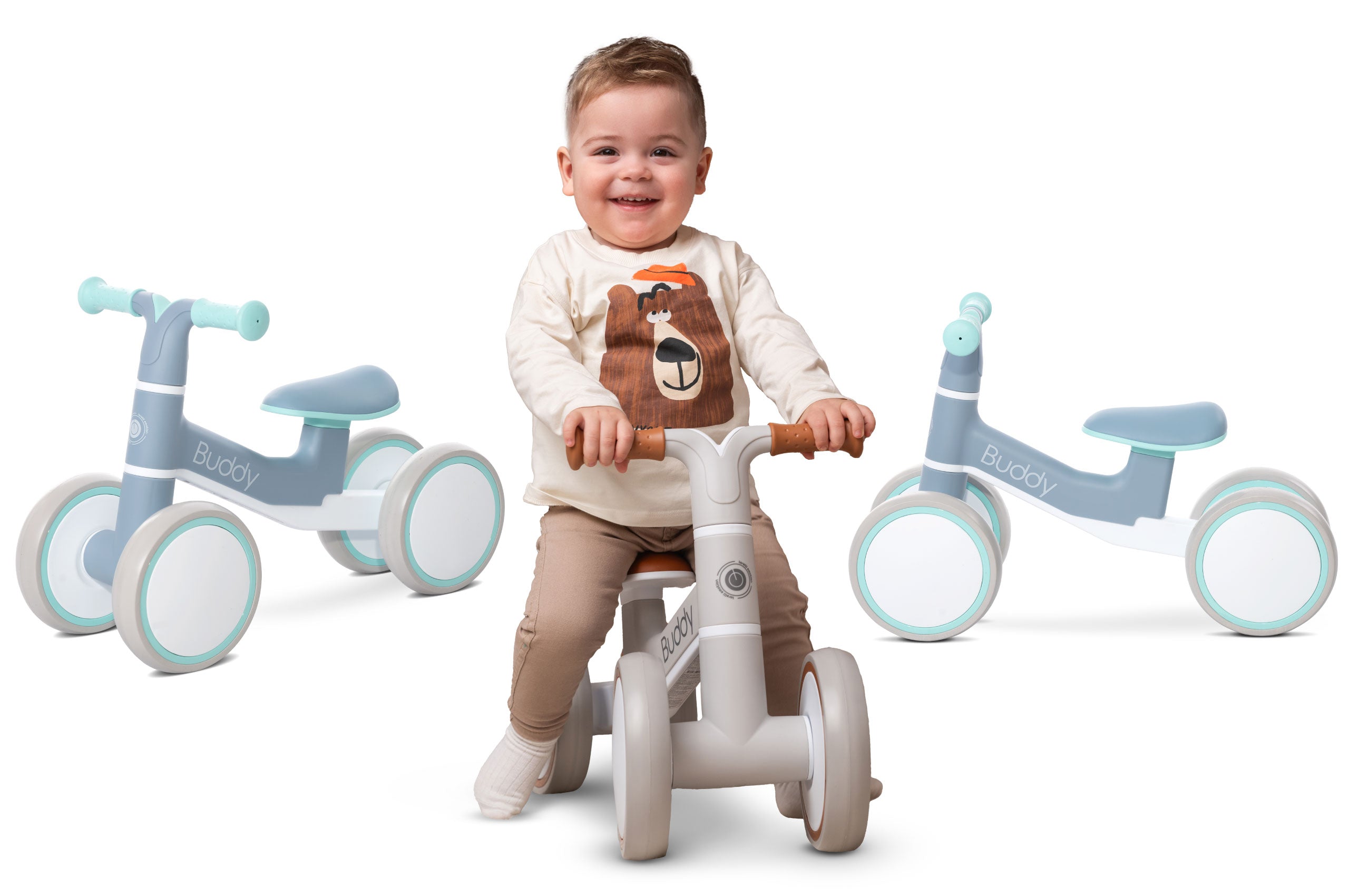 Lorelli Buddy - jeździk, rowerek biegowy | Blue.