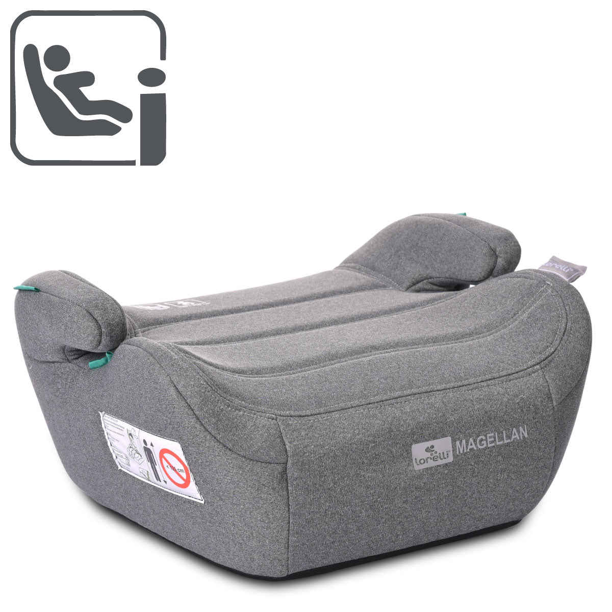 Lorelli Magellan - podstawka samochodowa 125-150cm | Grey.