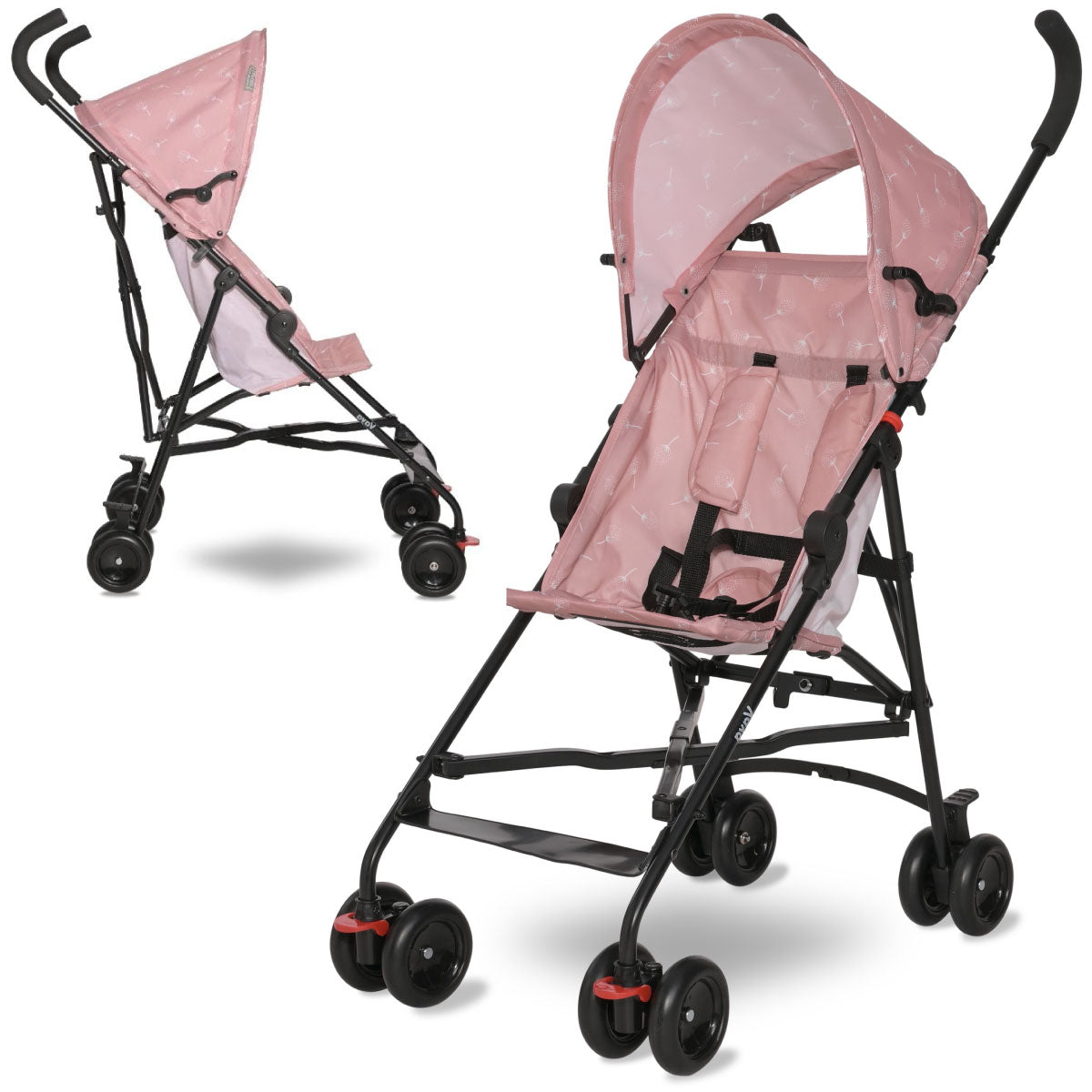 Lorelli Vaya - wózek spacerówka parasolka | Mellow Rose.