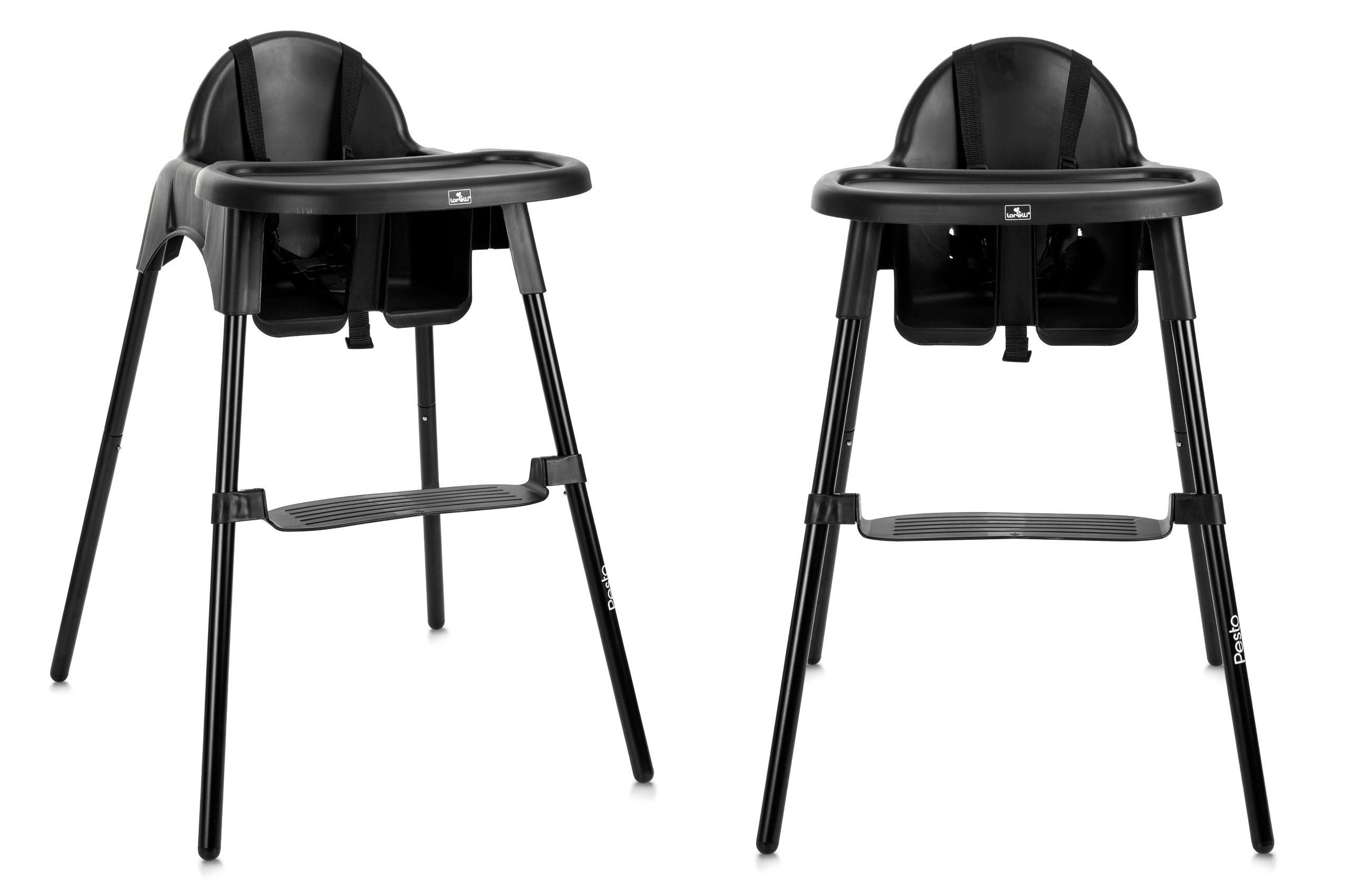 Lorelli Pesto - krzesełko do karmienia | Black.