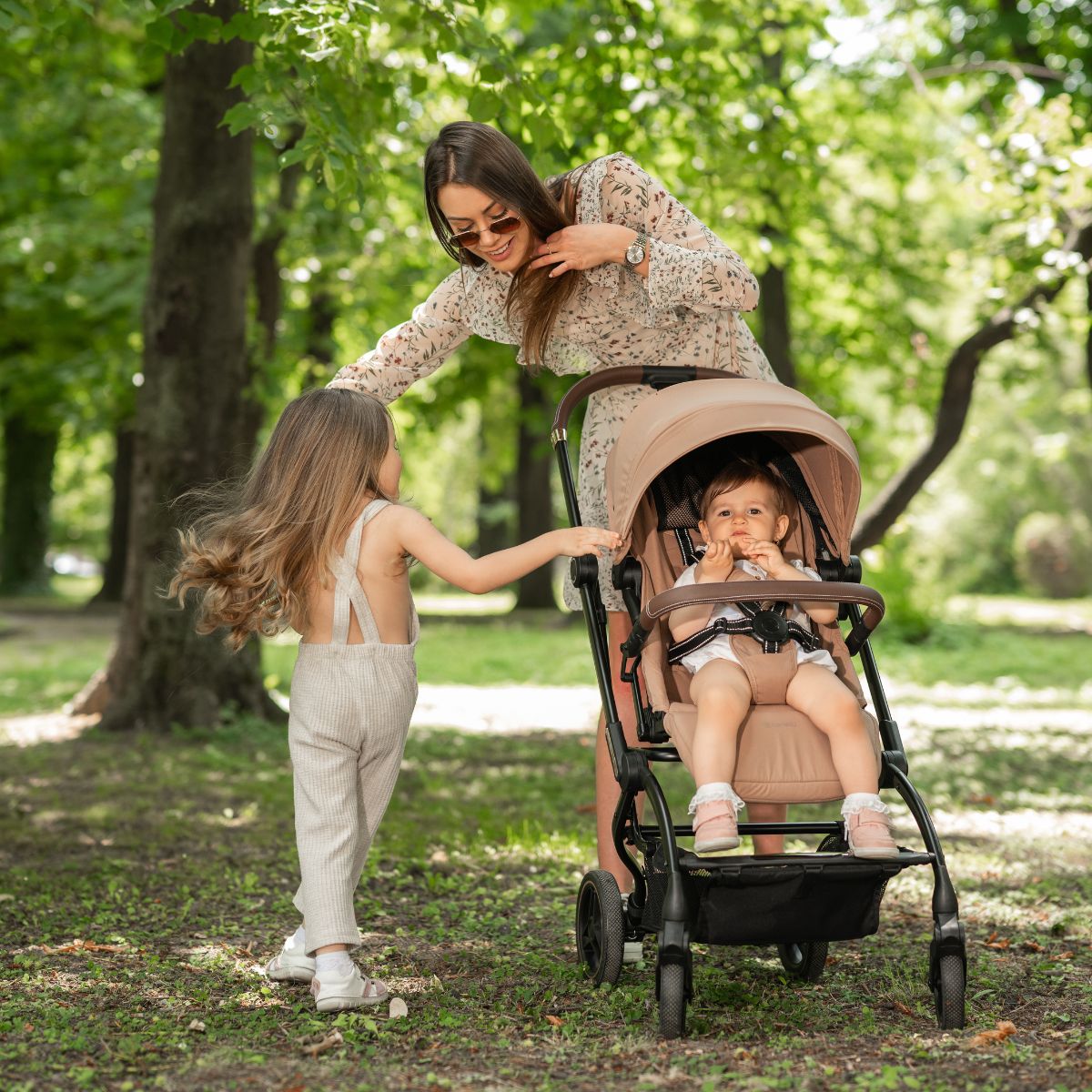 Lorelli Makaya - wózek spacerowy do 22kg obrotowy 360 | Black