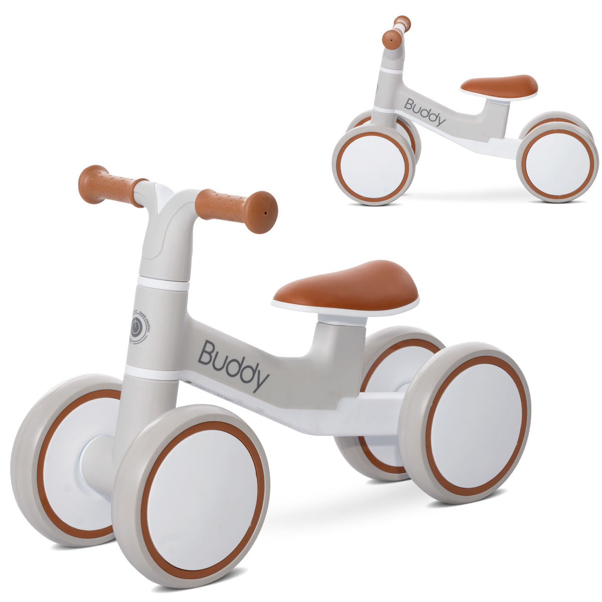 Lorelli Buddy - jeździk, rowerek biegowy | Beige.