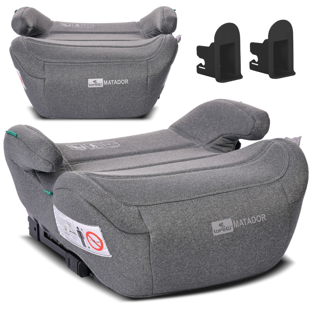 Lorelli Matador - podstawka samochodowa ISOFIX 125-150cm | Grey.