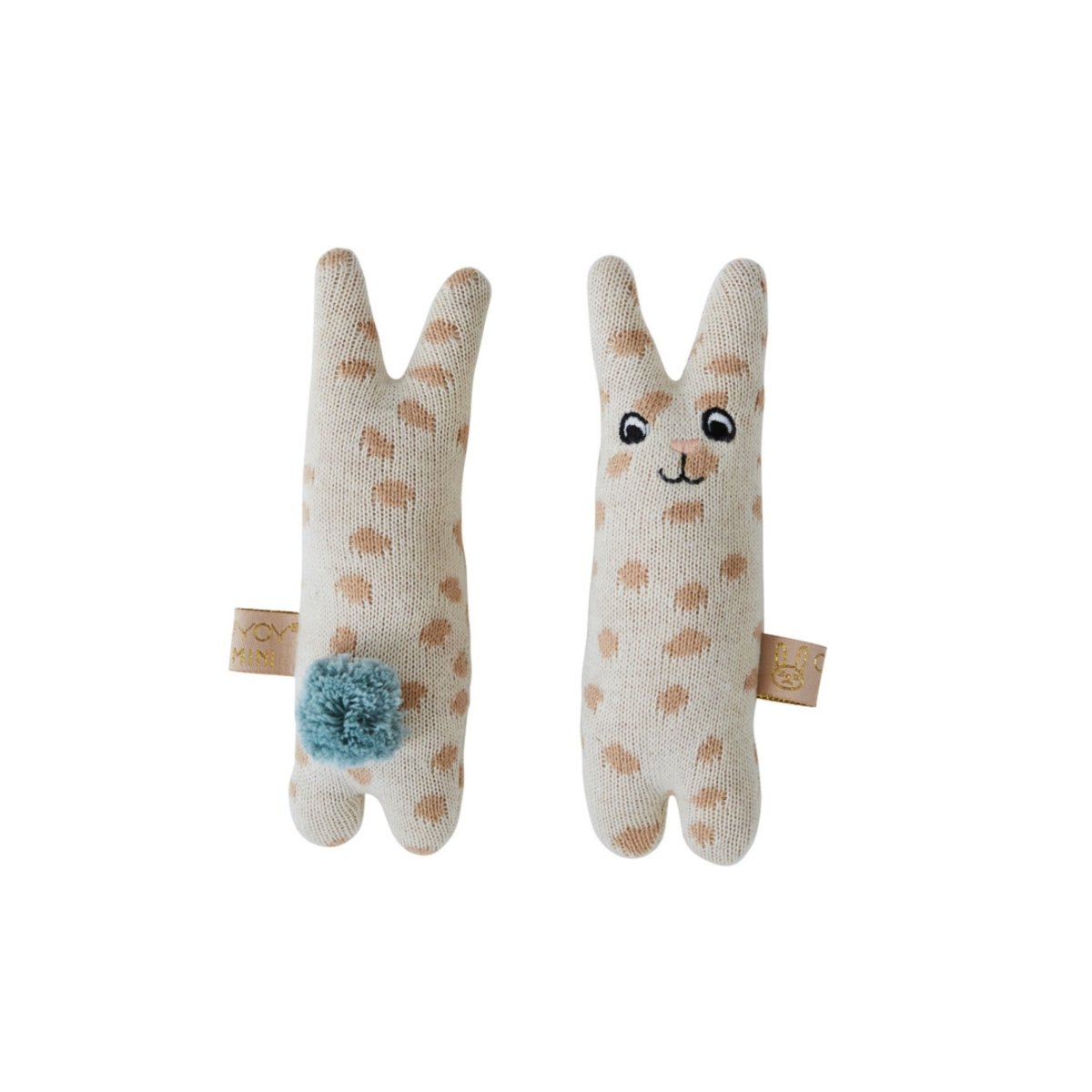 Baby Rattle - Rabbit - JasieBasie.pl