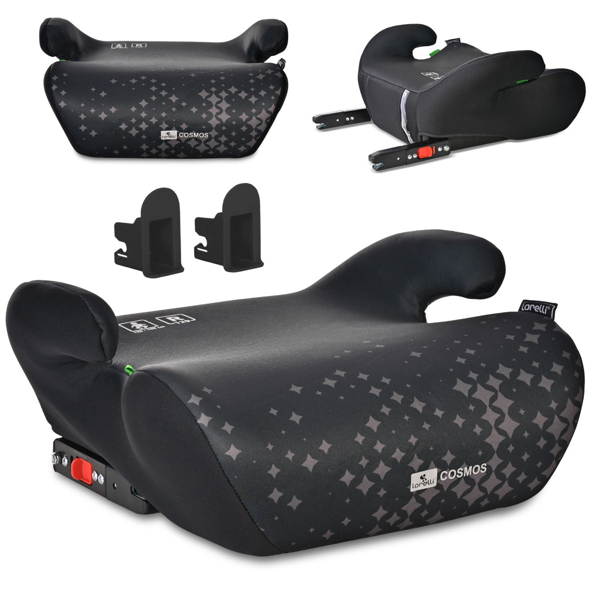 Lorelli Cosmos - podstawka samochodowa ISOFIX 125-150cm | Black.