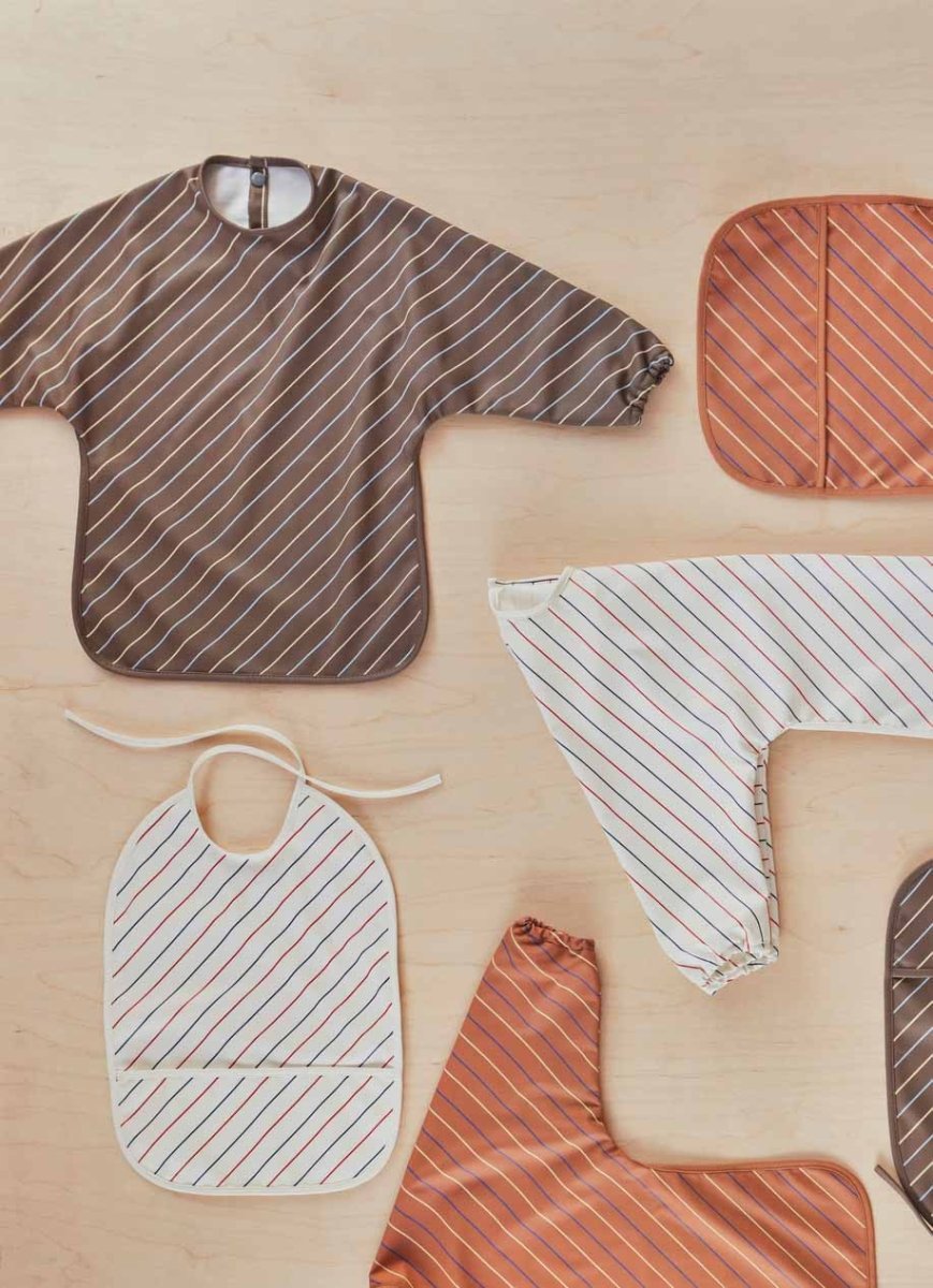 Bib Striped - Pack of 2 - JasieBasie.pl