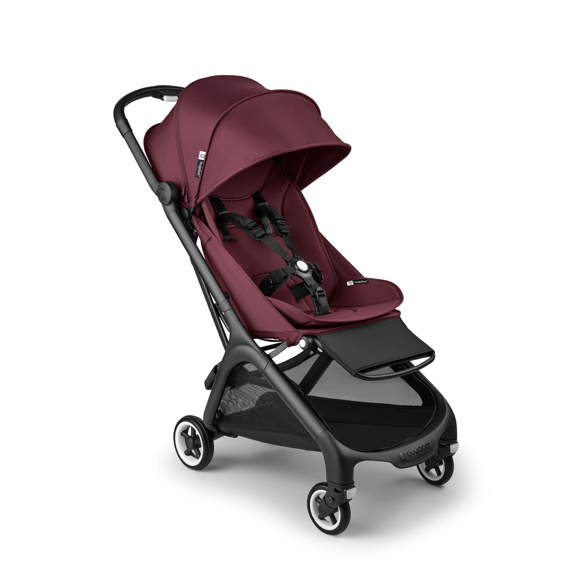 Bugaboo Butterfly Wózek spacerowy ultralekki | Black/Dark Cherry-Dark Cherry