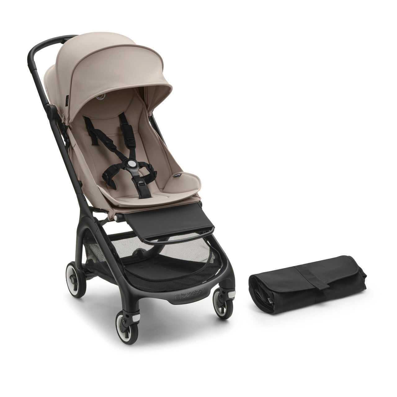 Bugaboo Butterfly Wózek spacerowy ultralekki | Black - Desert Taupe