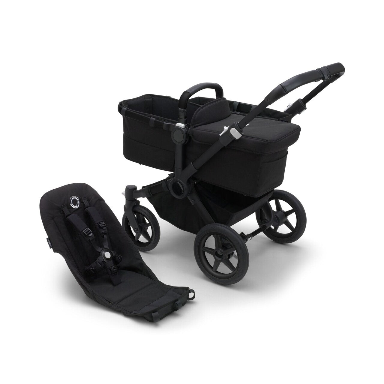 Bugaboo donkey5 Baza wózka bez budki BLACK/MIDNIGHT BLACK