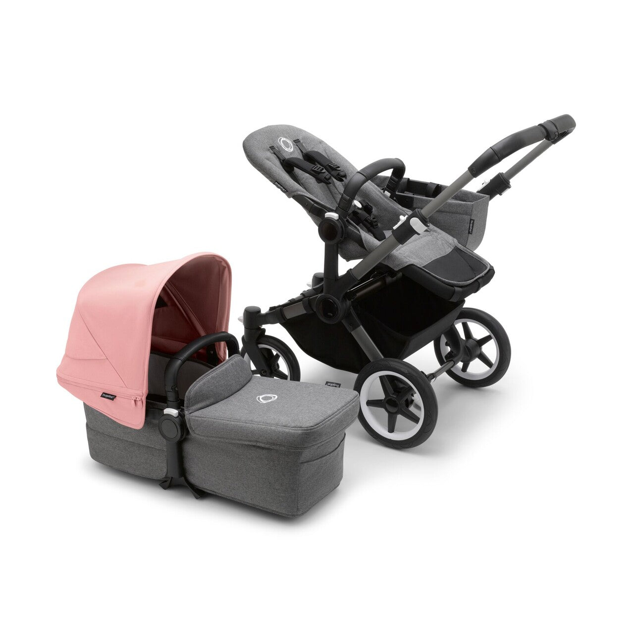 Bugaboo donkey5 Baza wózka bez budki GRAPHITE/GREY MELANGE