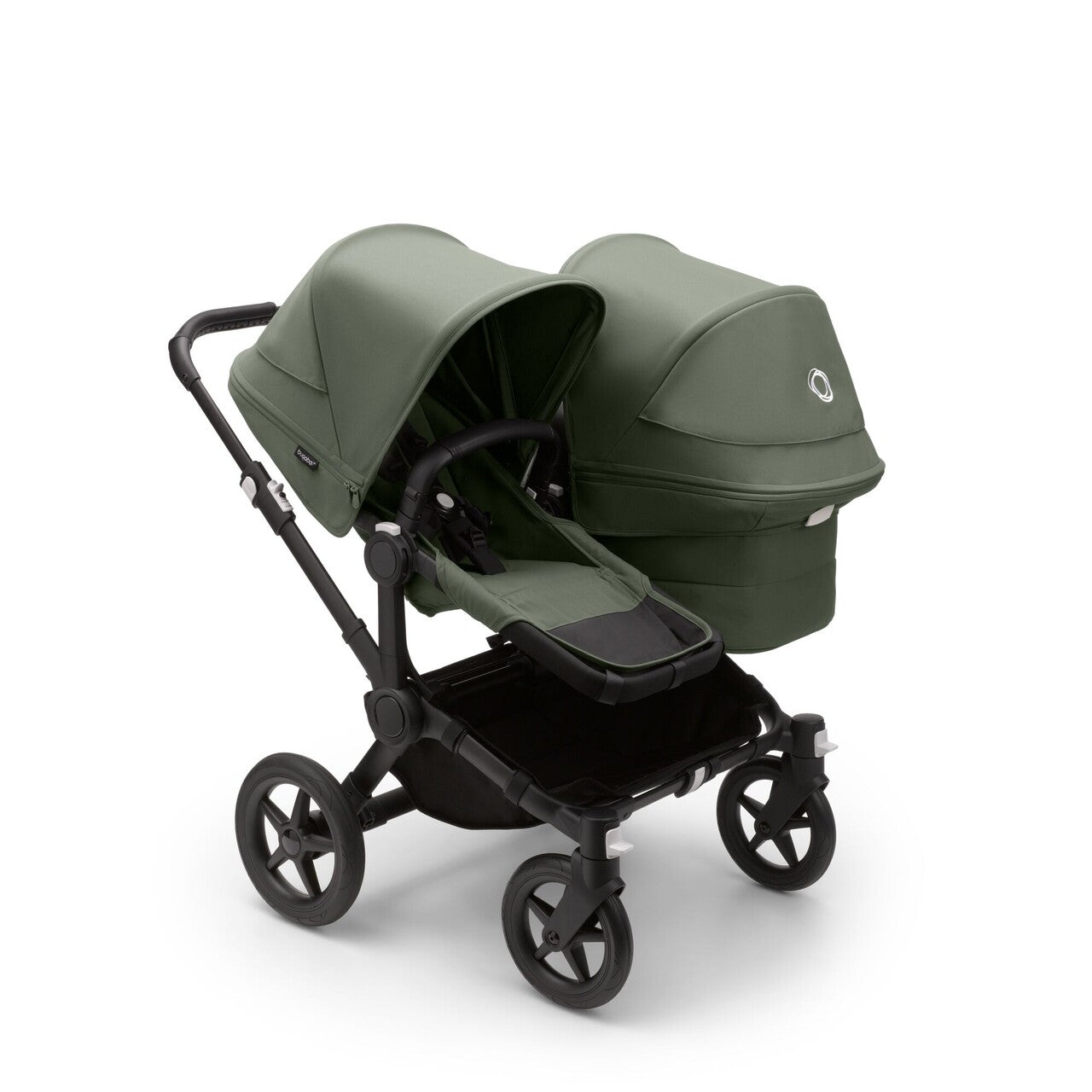 Bugaboo Donkey5 Mono Wielofunkcyjny wózek BLACK/FOREST GREEN-FOREST GREEN