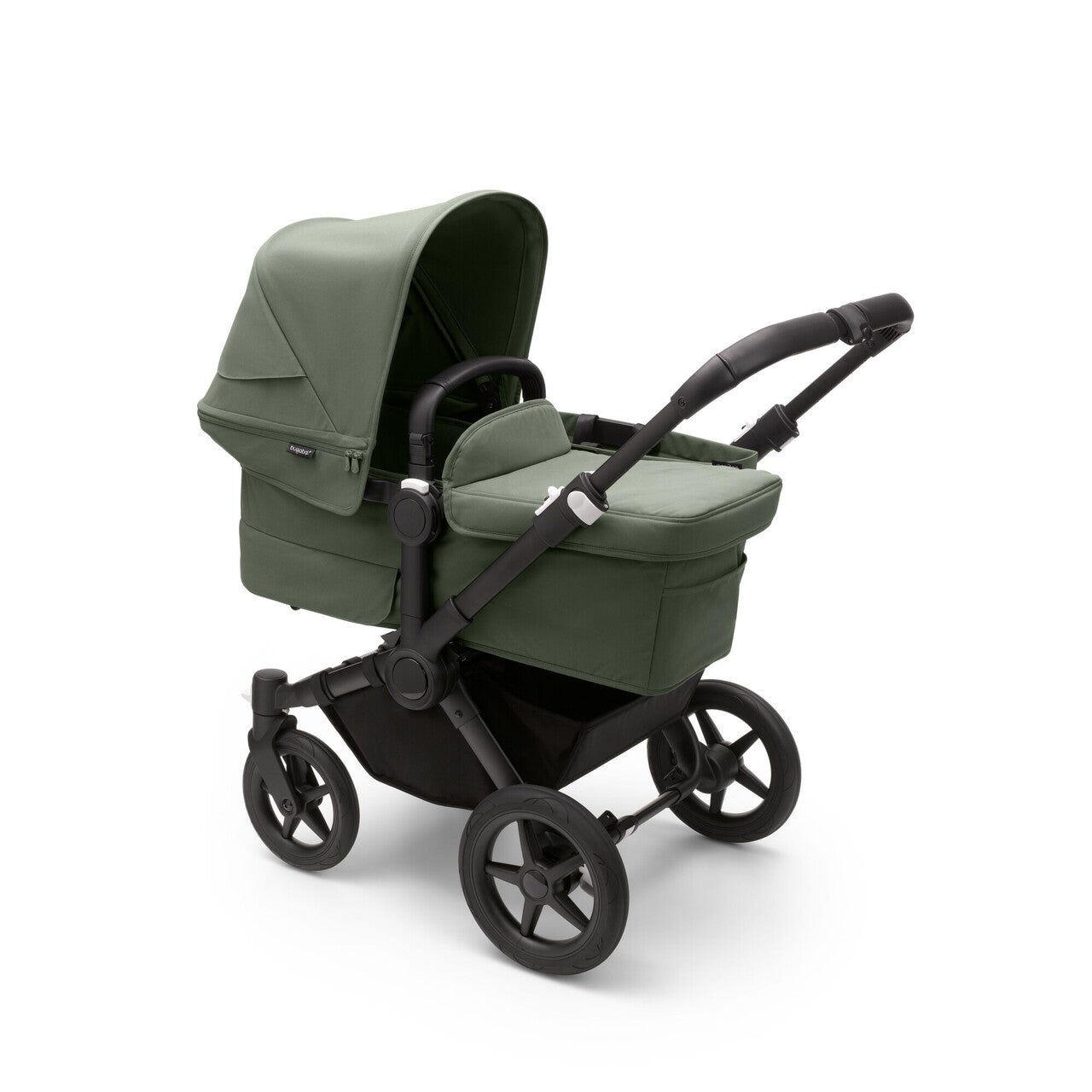 Bugaboo Donkey5 Mono Wielofunkcyjny wózek BLACK/FOREST GREEN-FOREST GREEN